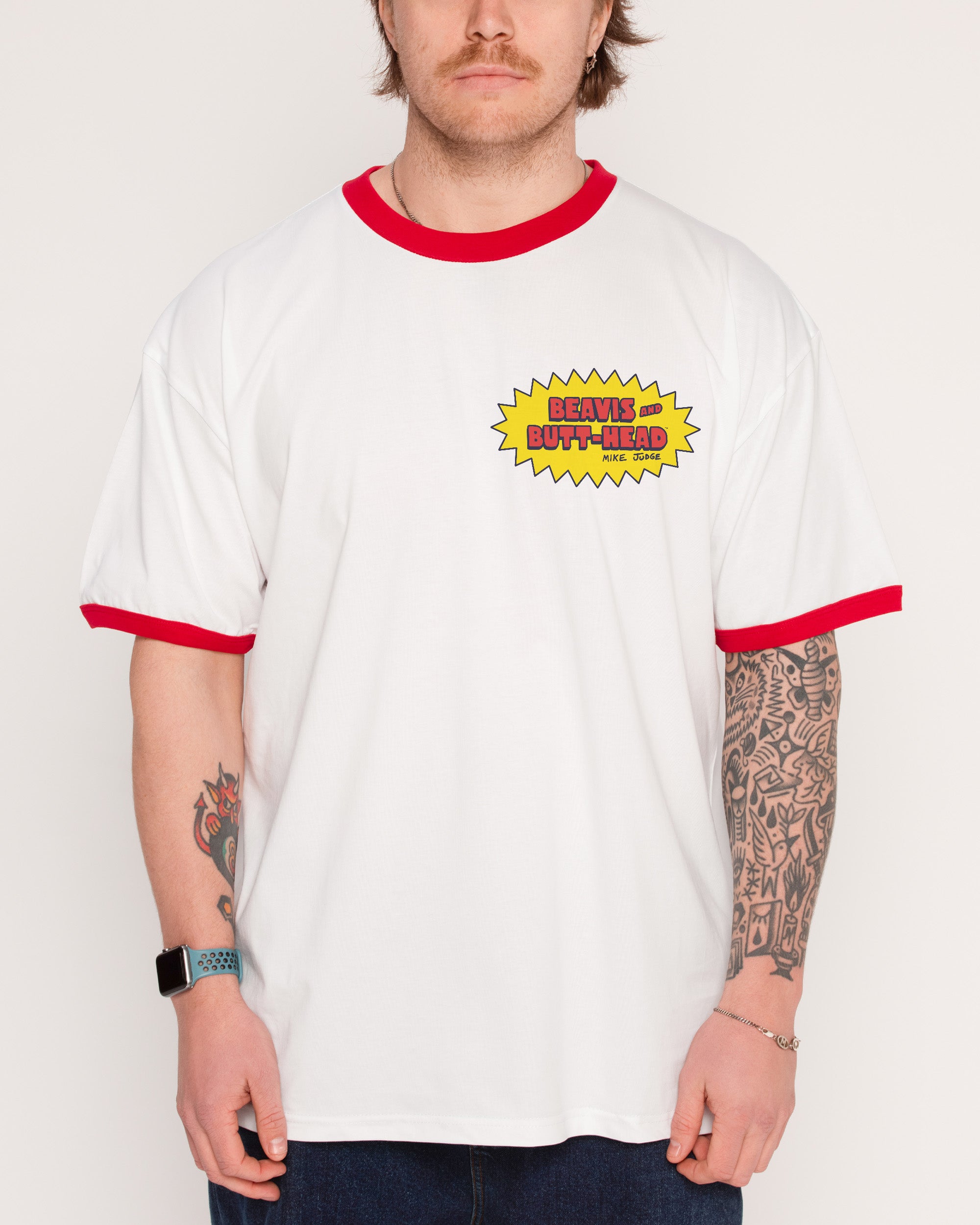 Couch Life Red Ringer T-Shirt