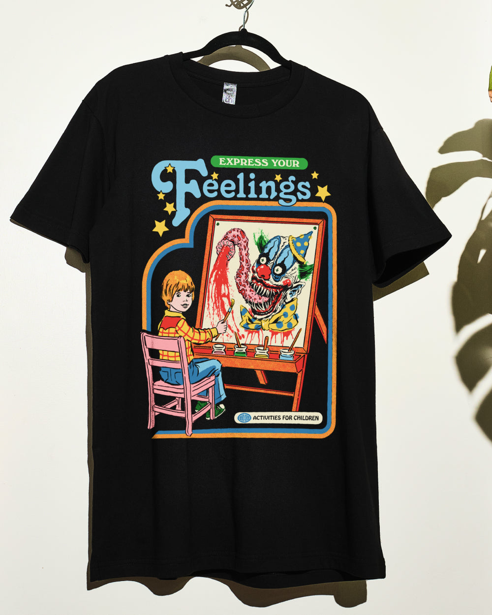 Express Your Feelings T-Shirt Australia Online #colour_black