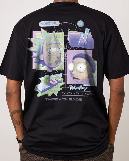 T-shirt Collector Rick And Morty X Tealer – Couleur Vert – Taille XS – Neuf Avec étiquettes