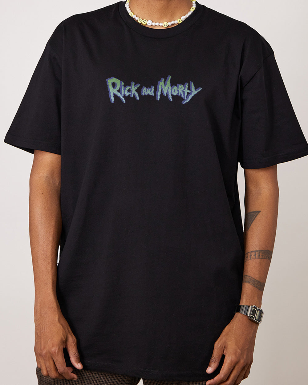 Rick Morty Experimental T-Shirt Australia Online #colour_black