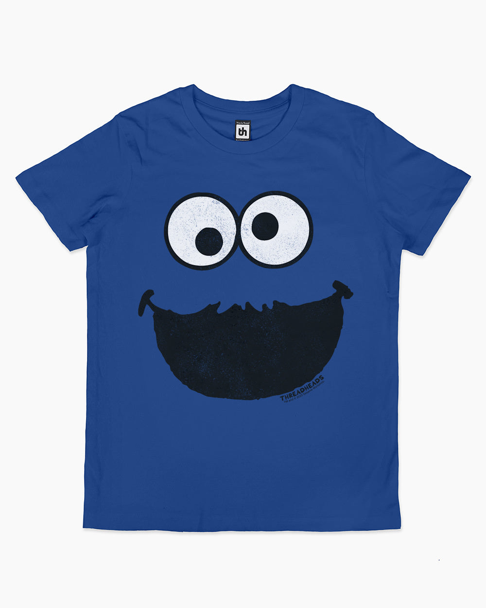 Cookie Monster Face Kids T-Shirt Australia Online #colour_blue