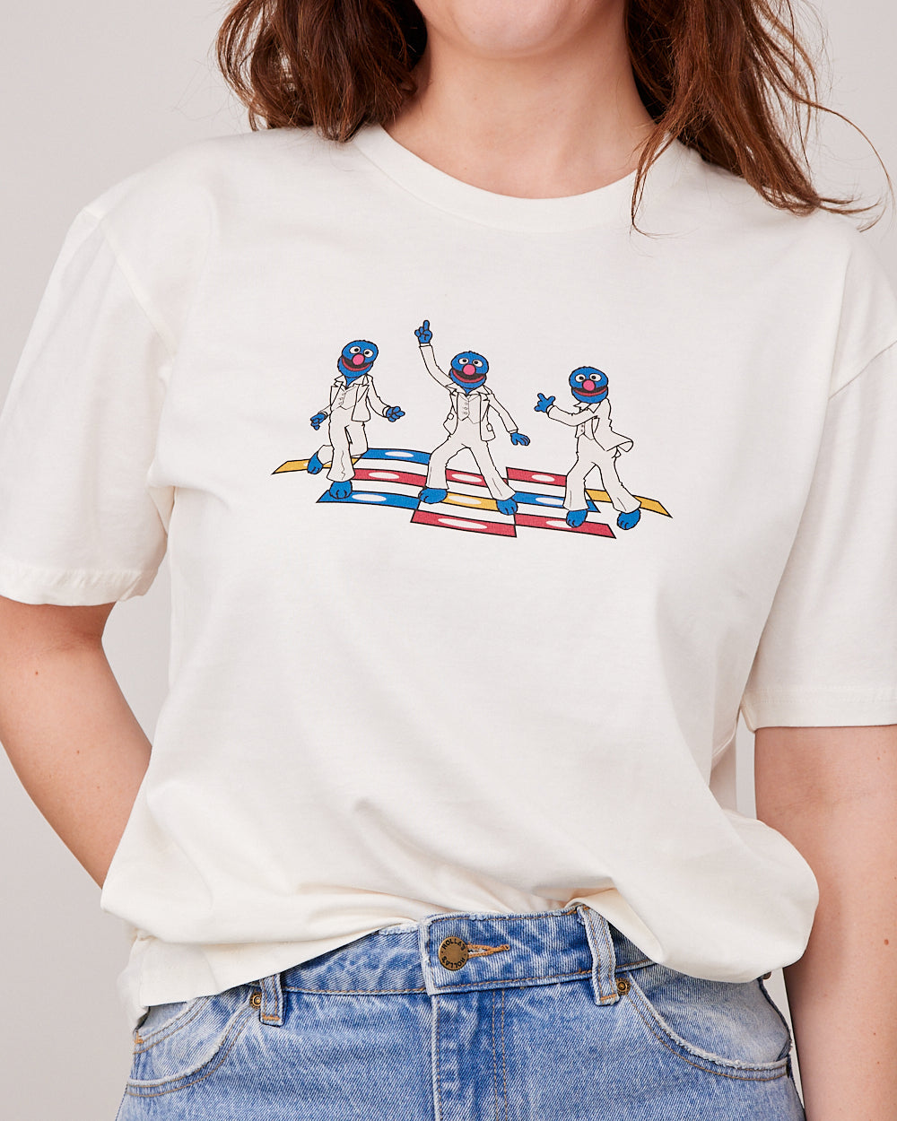 Sesame Street Fever T-Shirt Australia Online #colour_natural