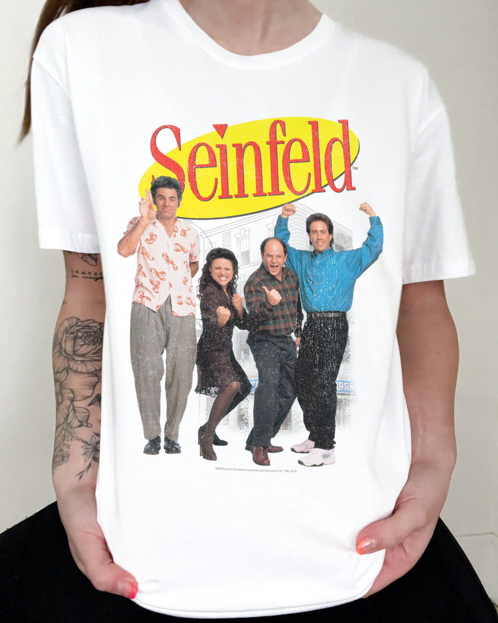 Seinfeld Characters T-Shirt Australia Online White