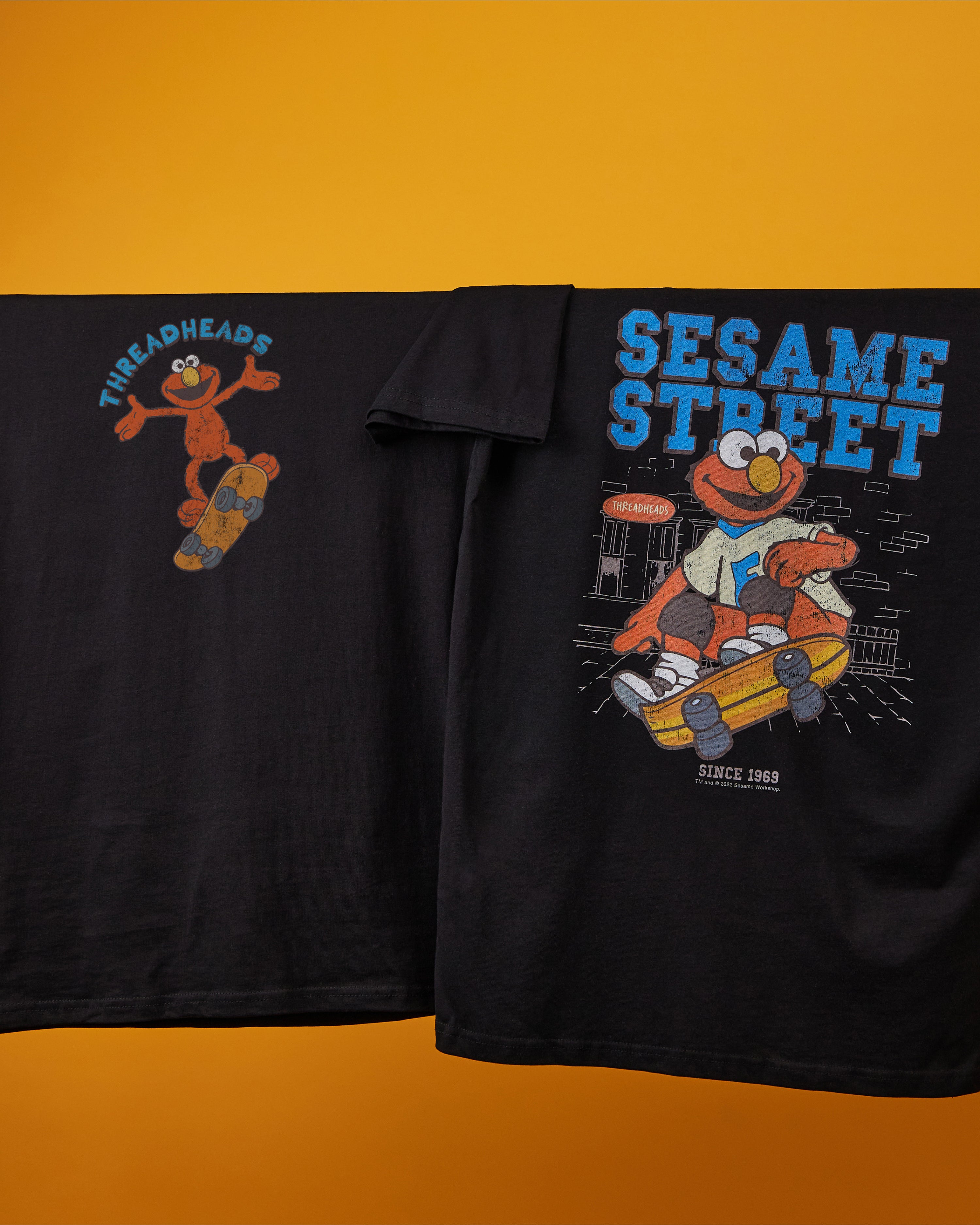 Elmo Street Skating T-Shirt Australia Online #colour_black