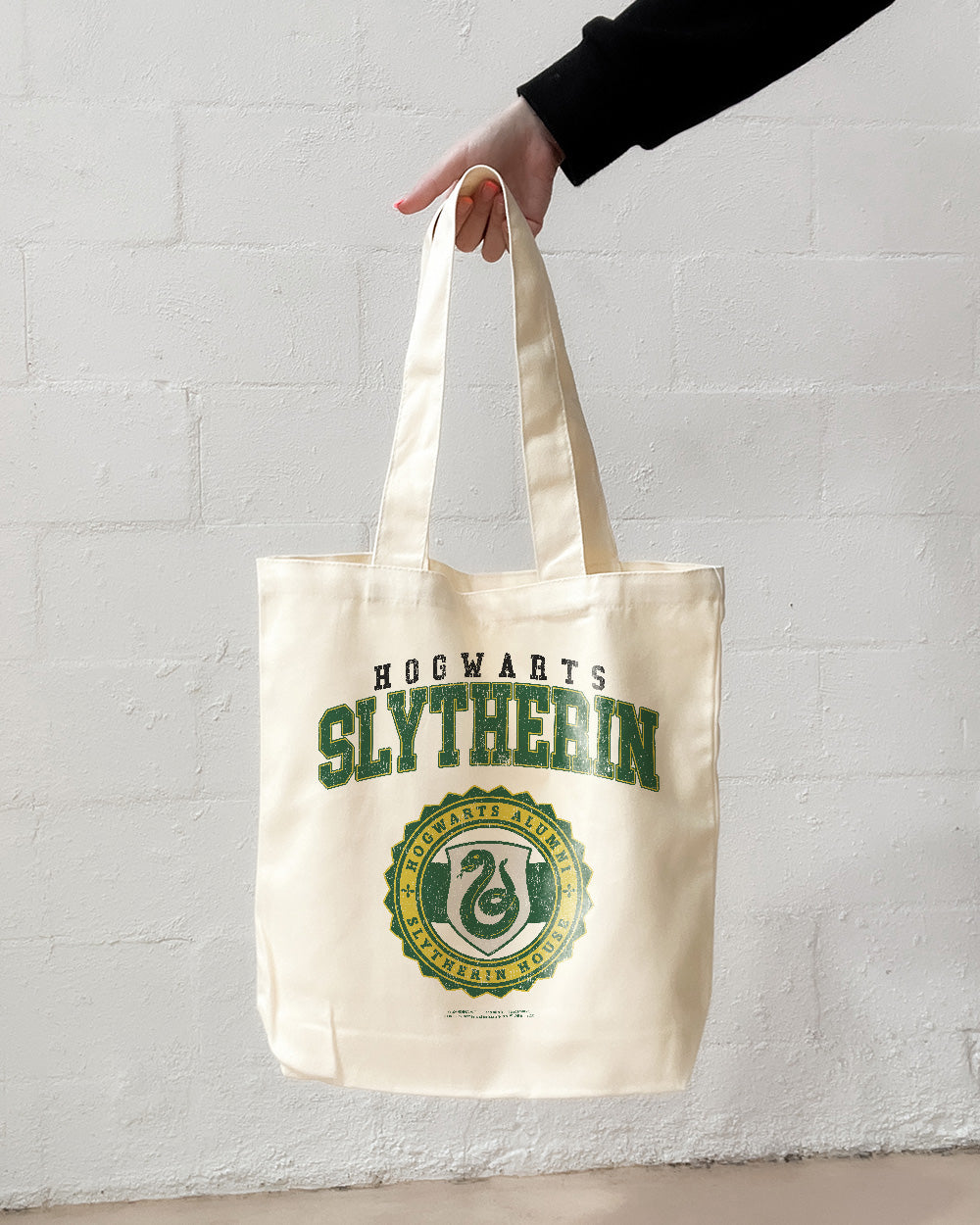 Slytherin College Tote Bag Australia Online #colour_natural