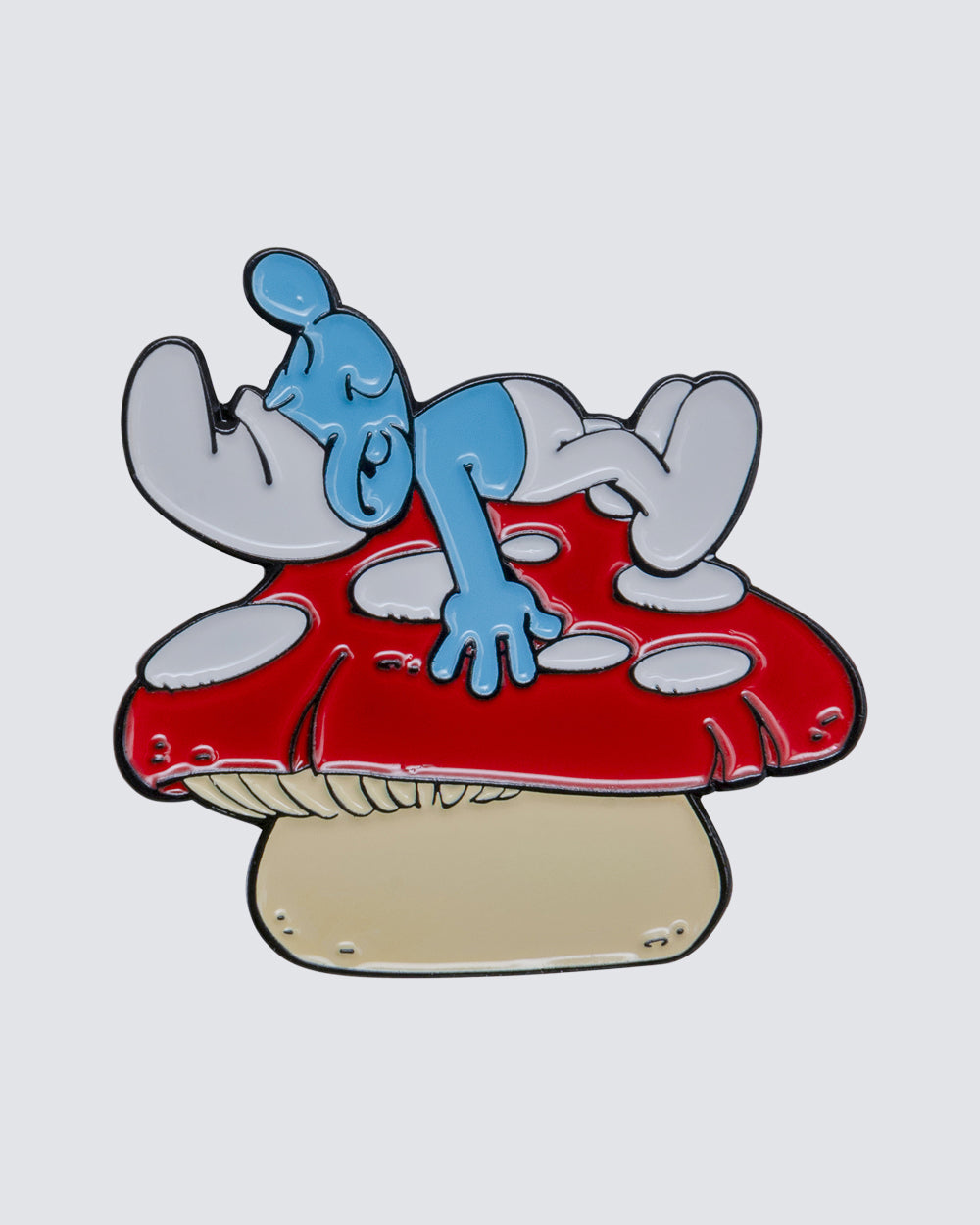 Mushroom Nap Enamel Pin