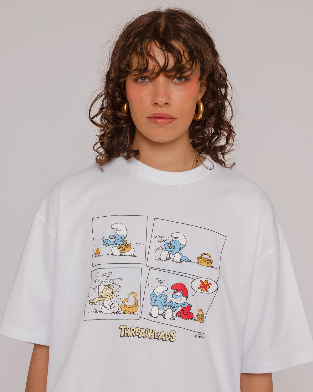Mushroom Effects Oversized Tee