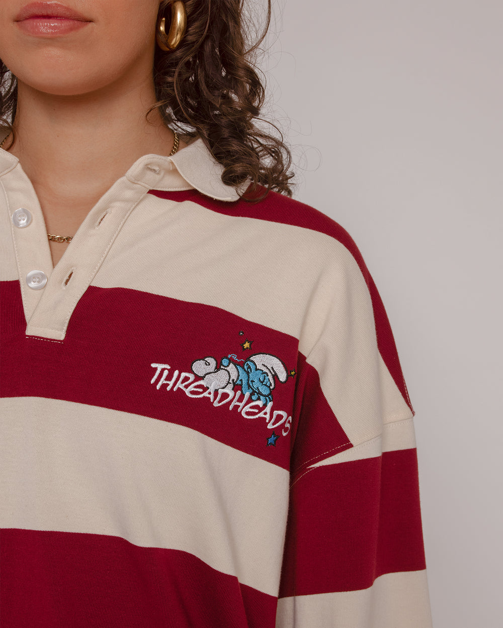 Sleeping Smurf Rugby Polo
