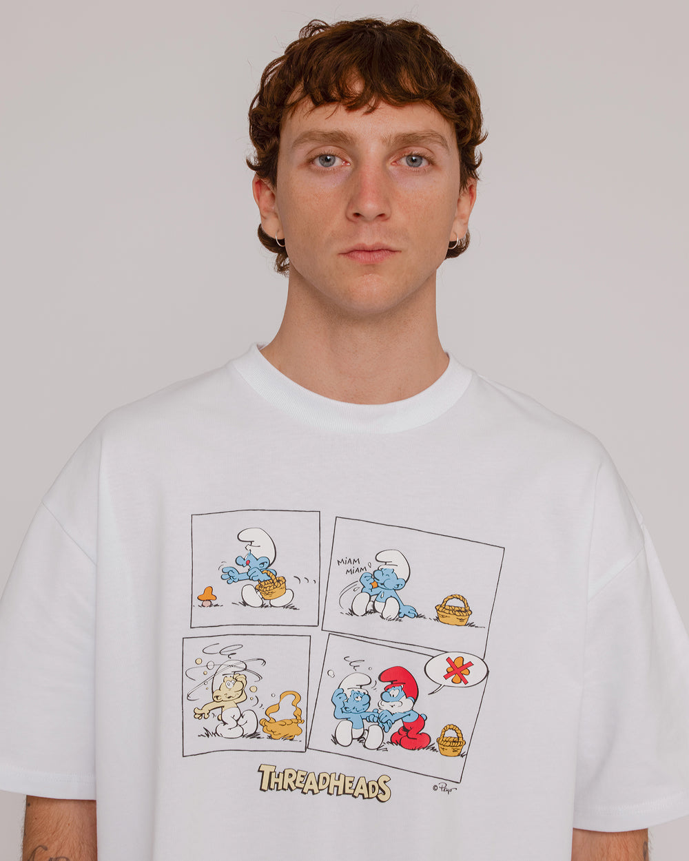 Mushroom Effects Oversized Tee