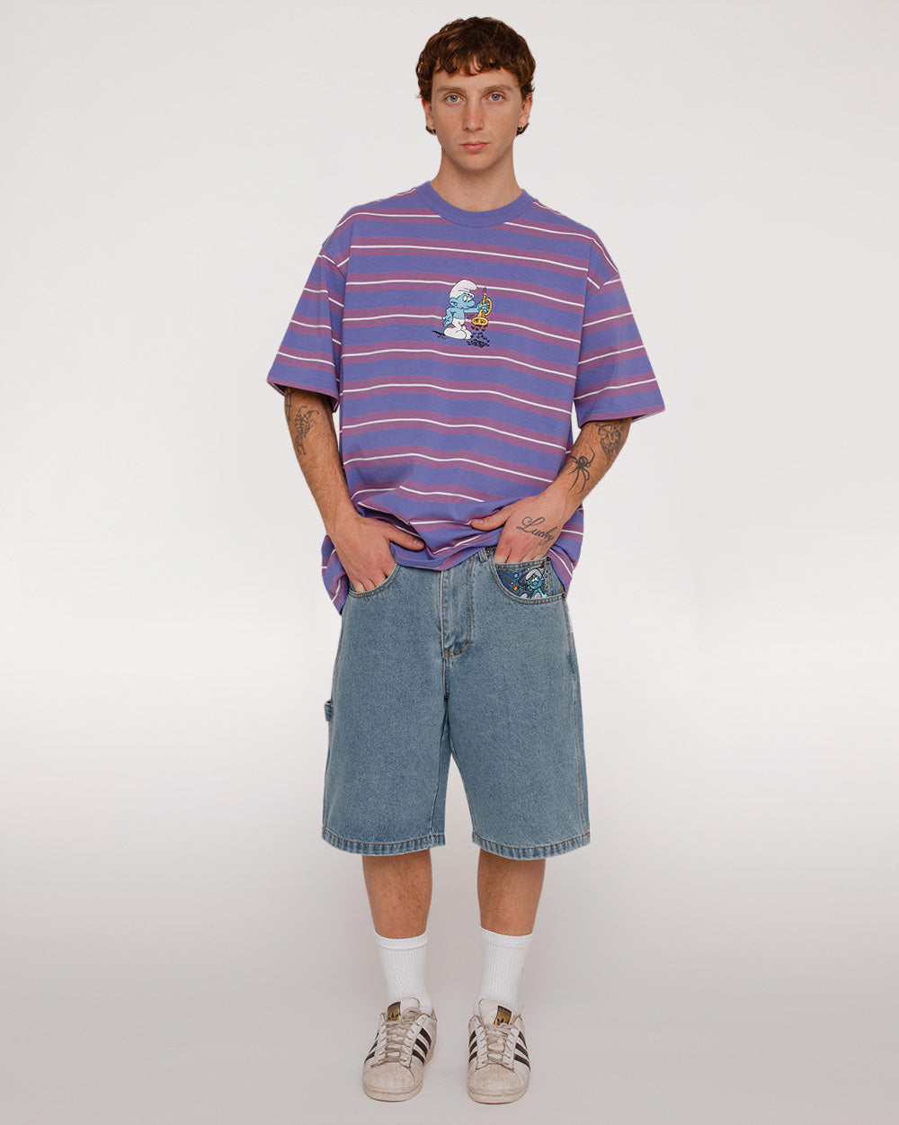 Flat Note Oversized Tee
