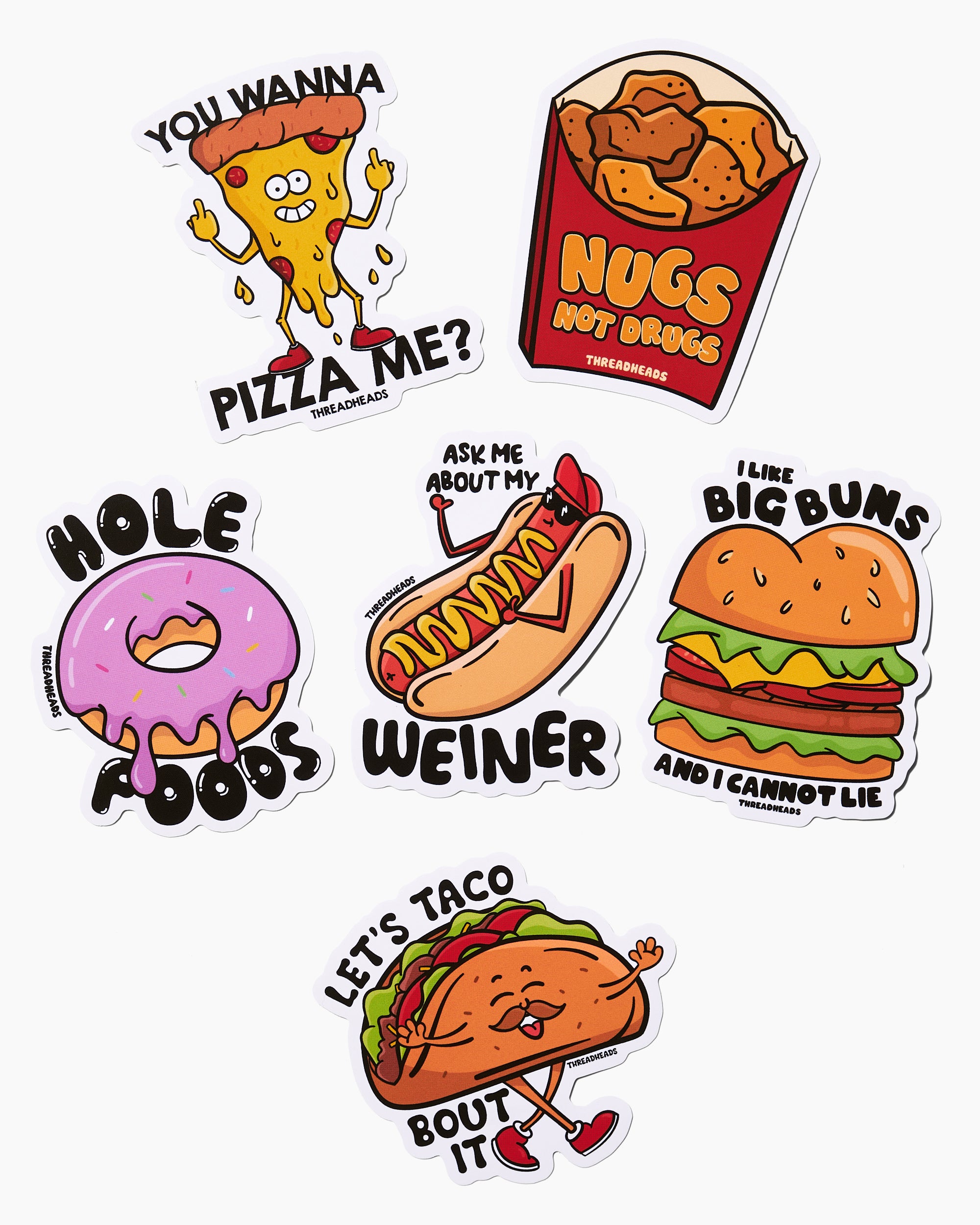 The Snack Sticker Pack