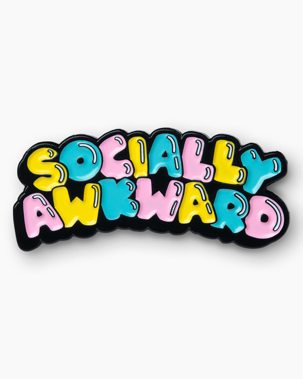 Socially Awkward Enamel Pin | Threadheads Exclusive