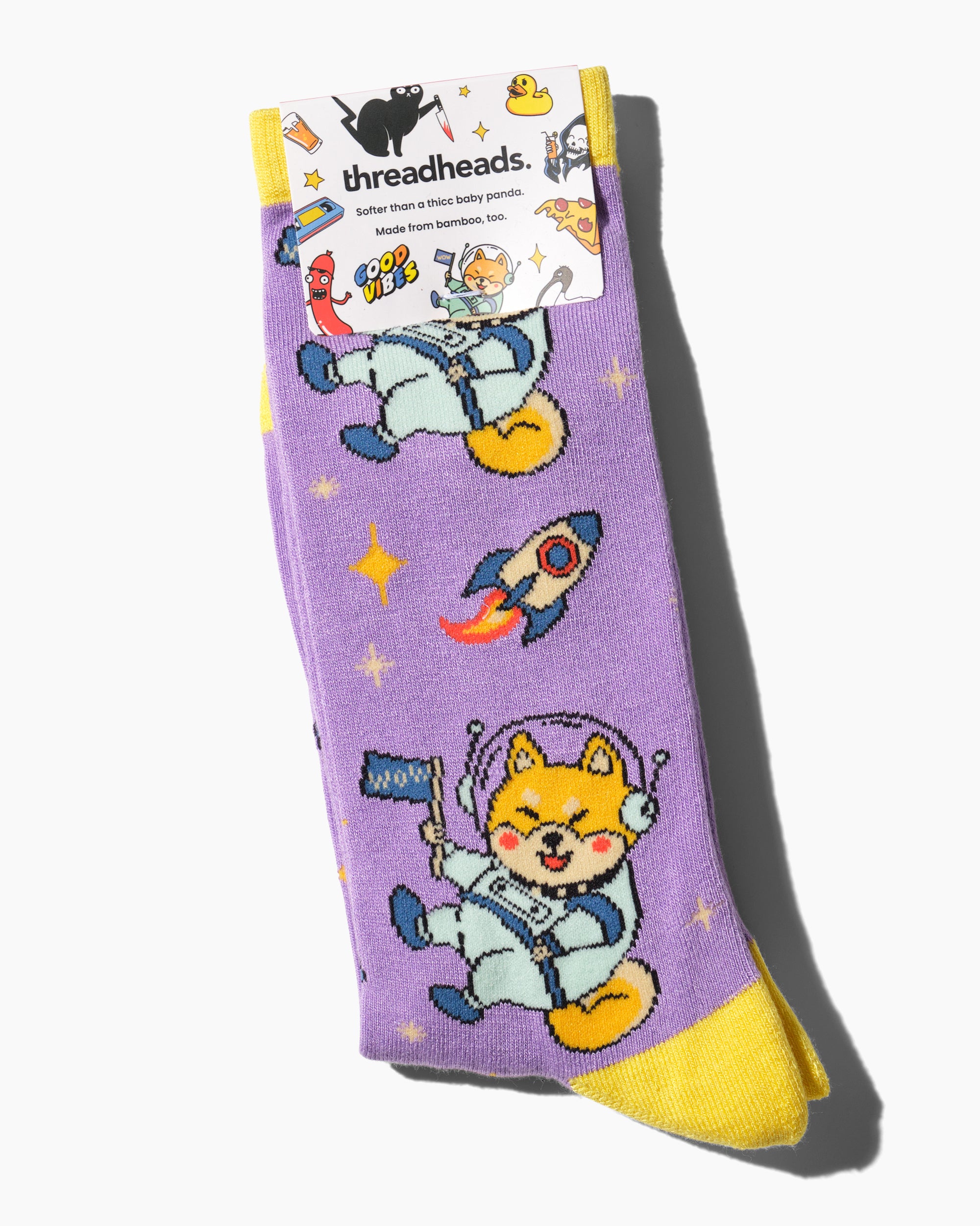 Cosmic Shiba Socks