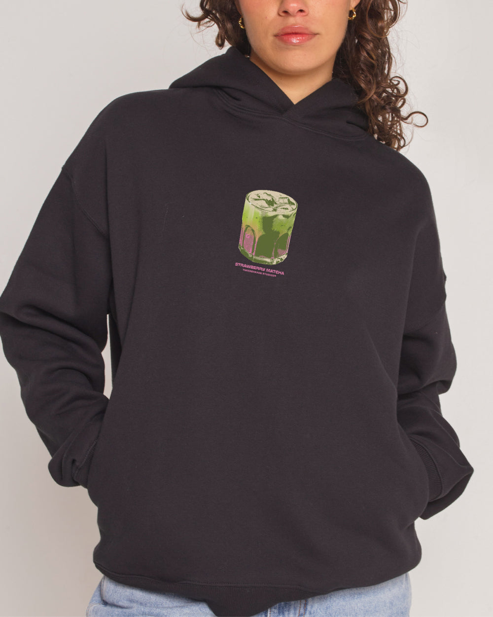 Strawberry Matcha Hoodie Threadheads Australia Online