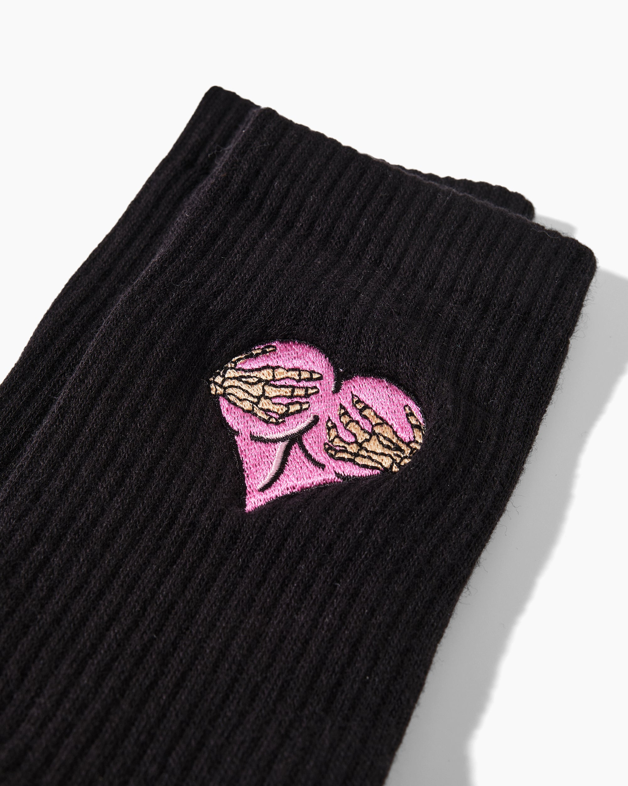 Skeleton Hearts Socks