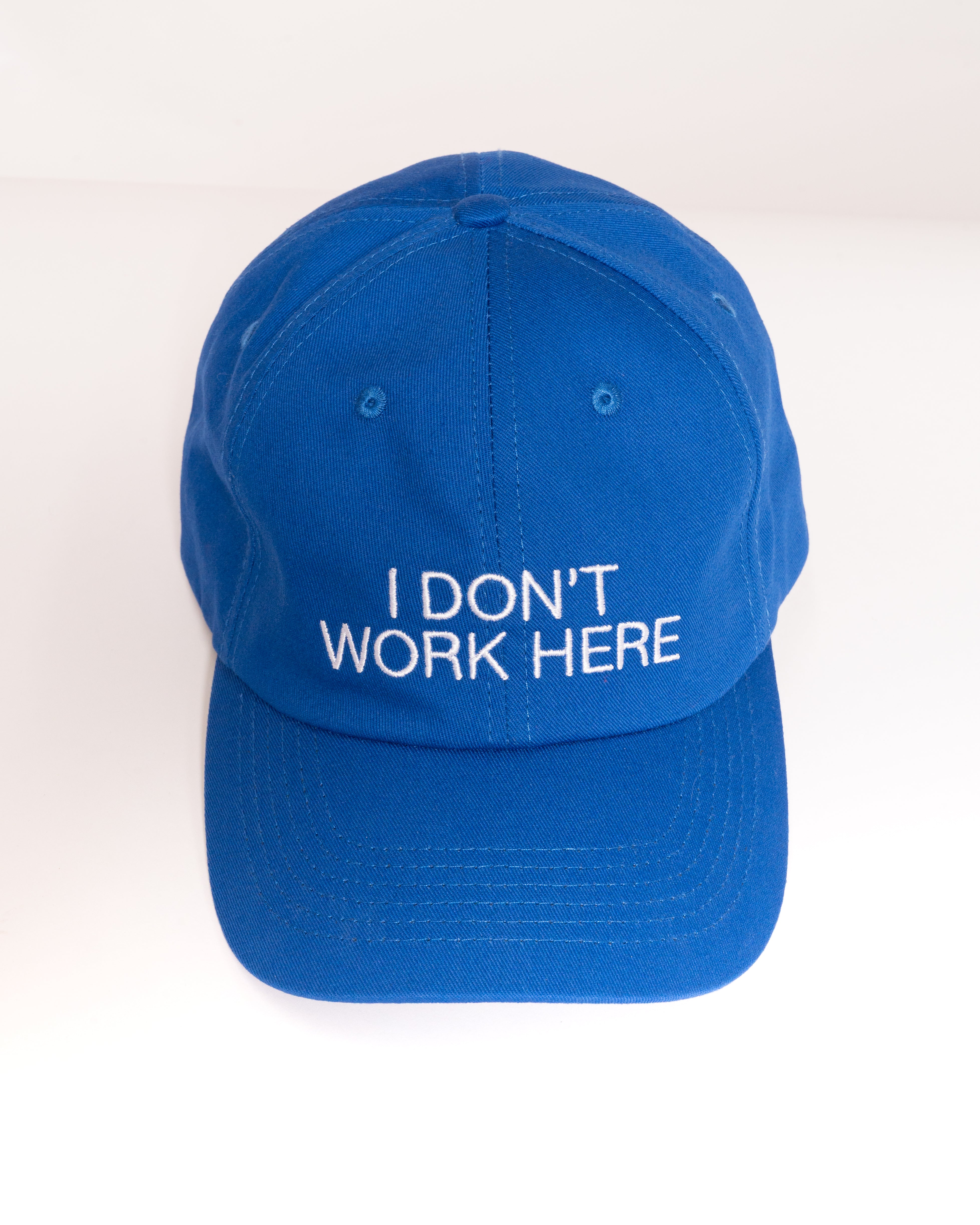 I Don't Work Here Hat Threadheads Australia Online
