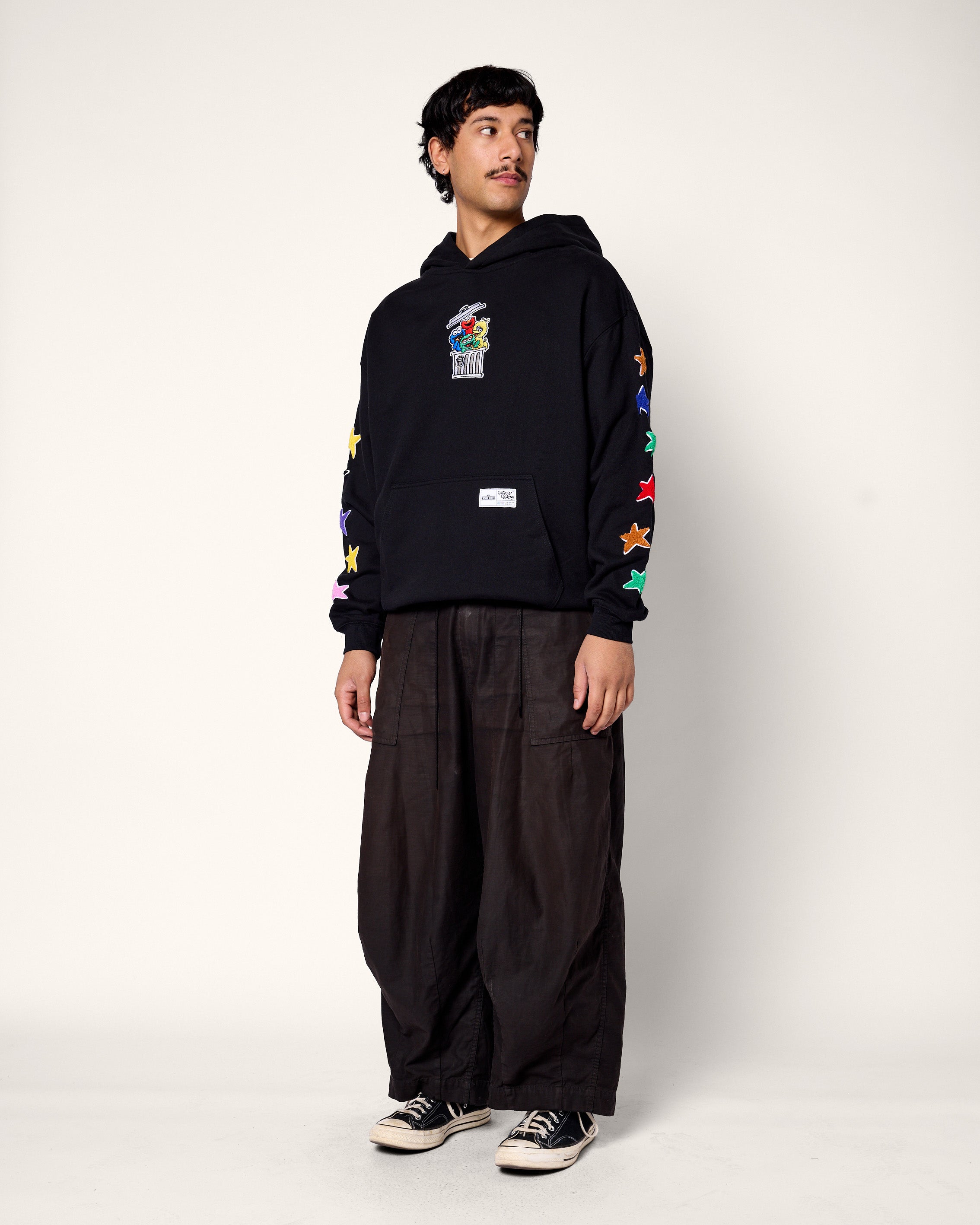 Tokyo Bin Party Black Hoodie