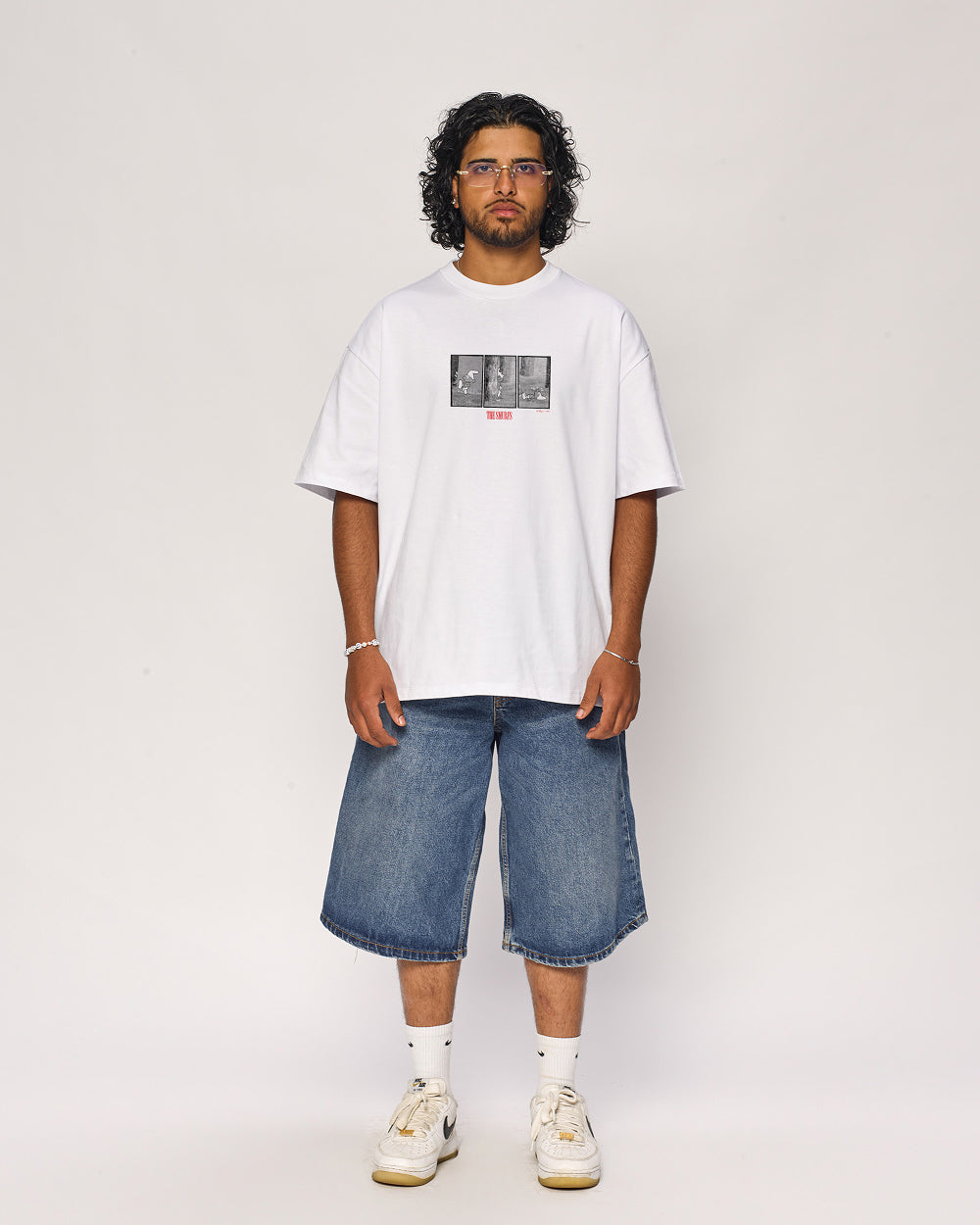 Smurf Noir Oversized Tee