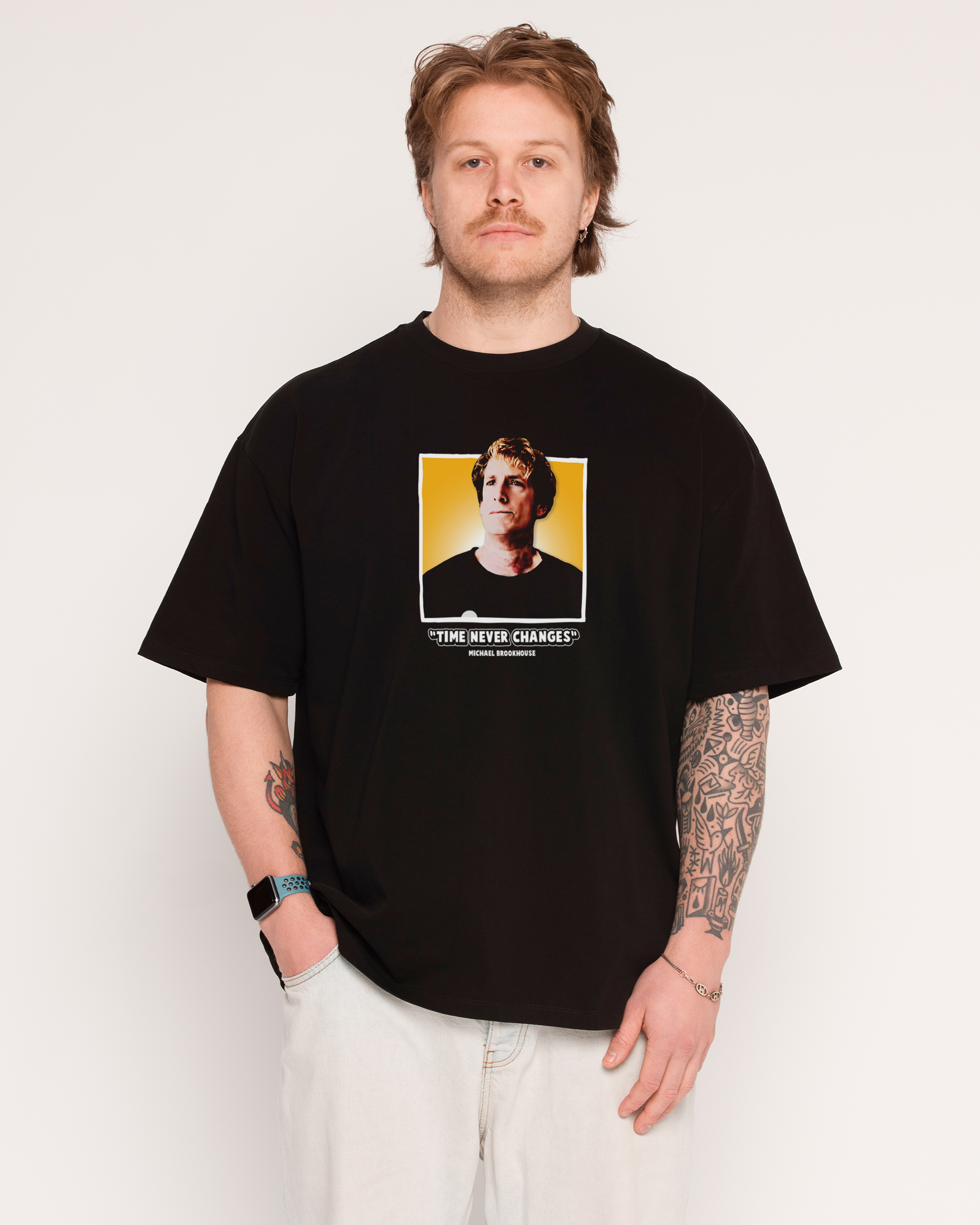 Time Never Changes Oversized Tee