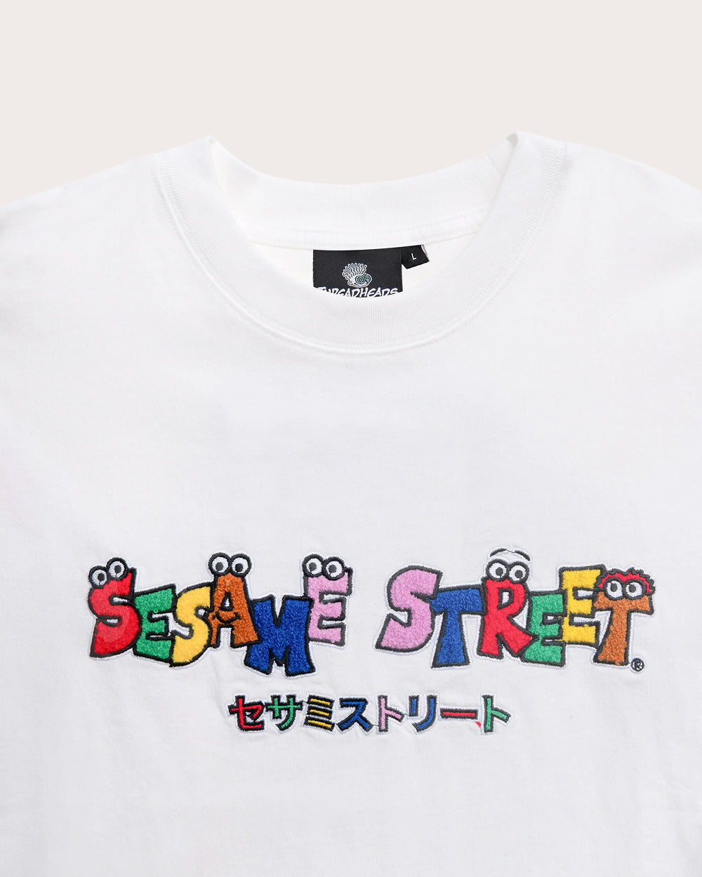 Tokyo Bin Party White Oversized Tee