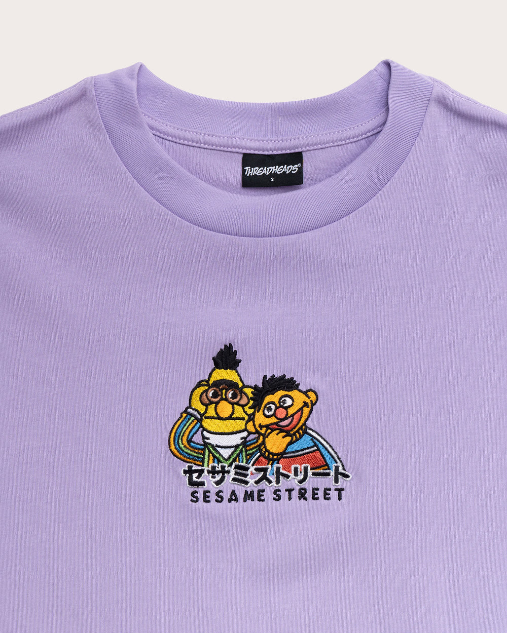トップス Shetokyo Terrie Bert and Ernie Tokyo Recon Oversized Tee | Official Sesame Street