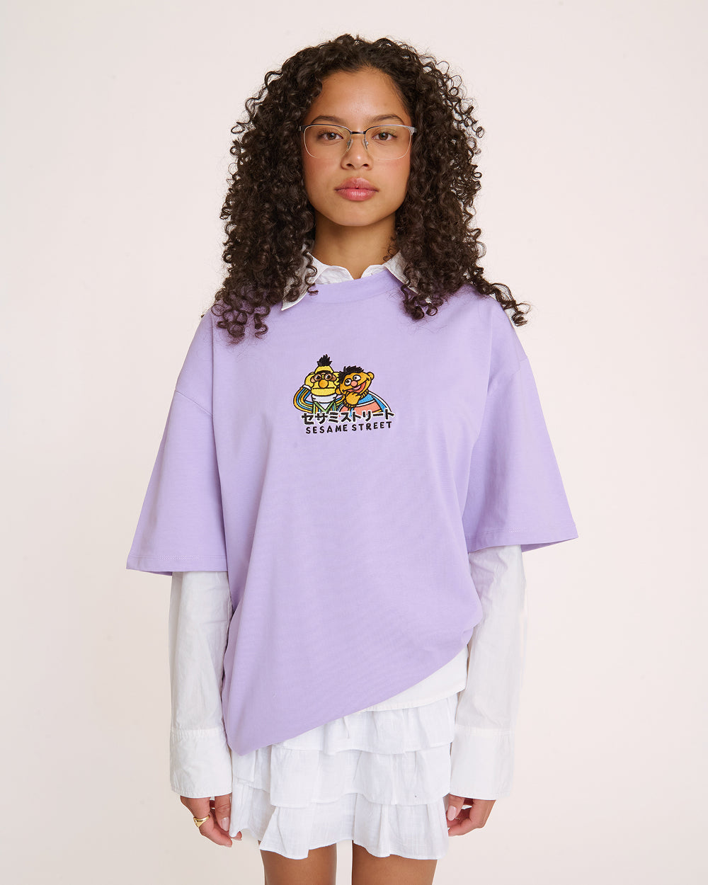 Bert and Ernie Tokyo Recon Oversized Tee | Official Sesame Street