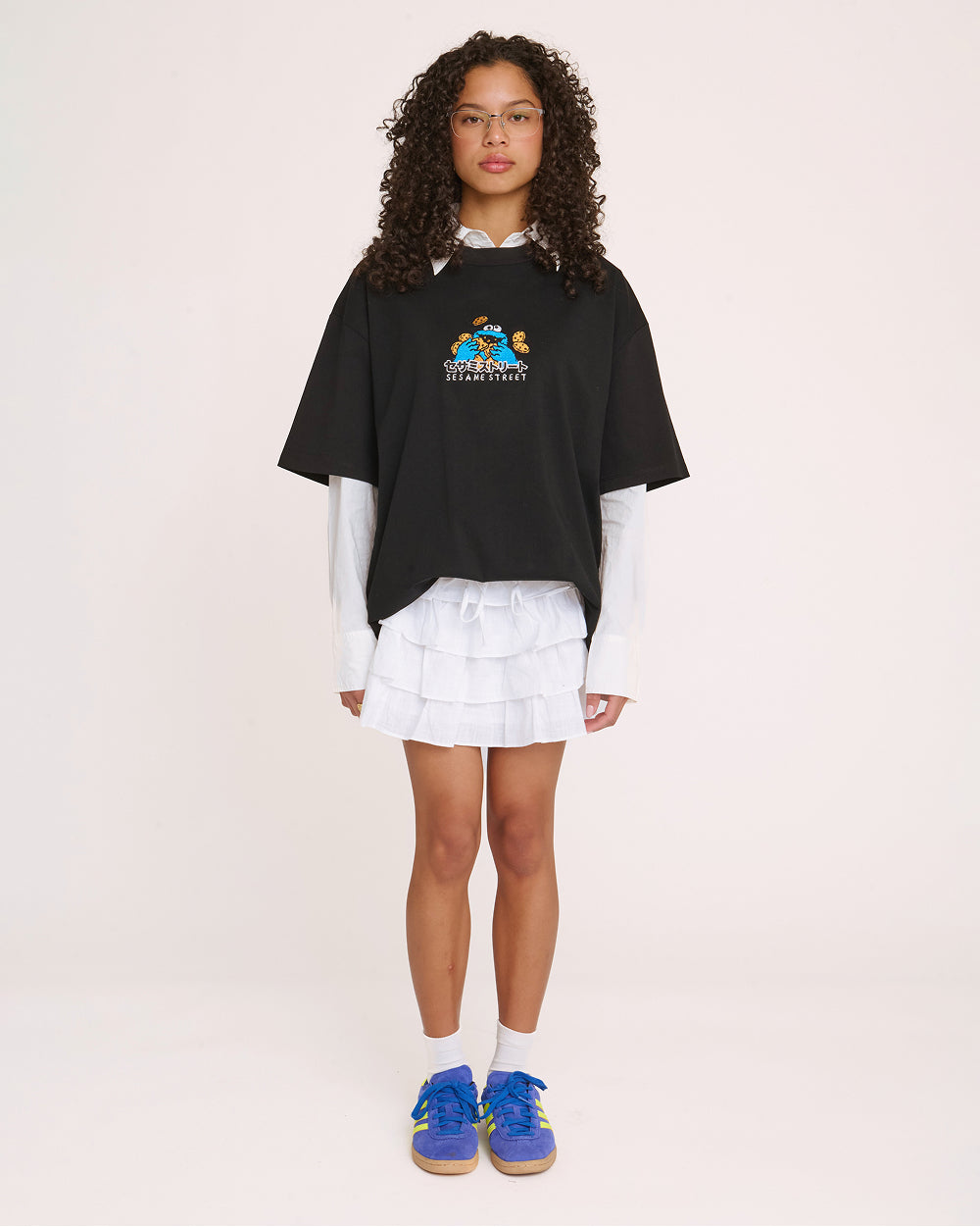 Tokyo Sweet Treat Cookie Monster Oversized Tee | Official Sesame