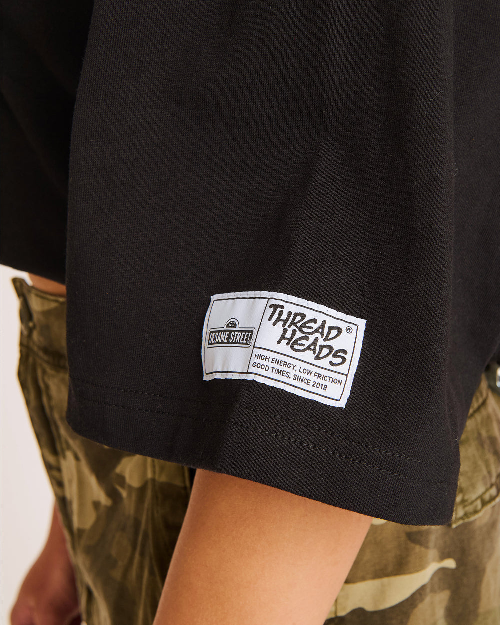 Minimal Japanese Big Bird Oversized Tee | Official Sesame Street