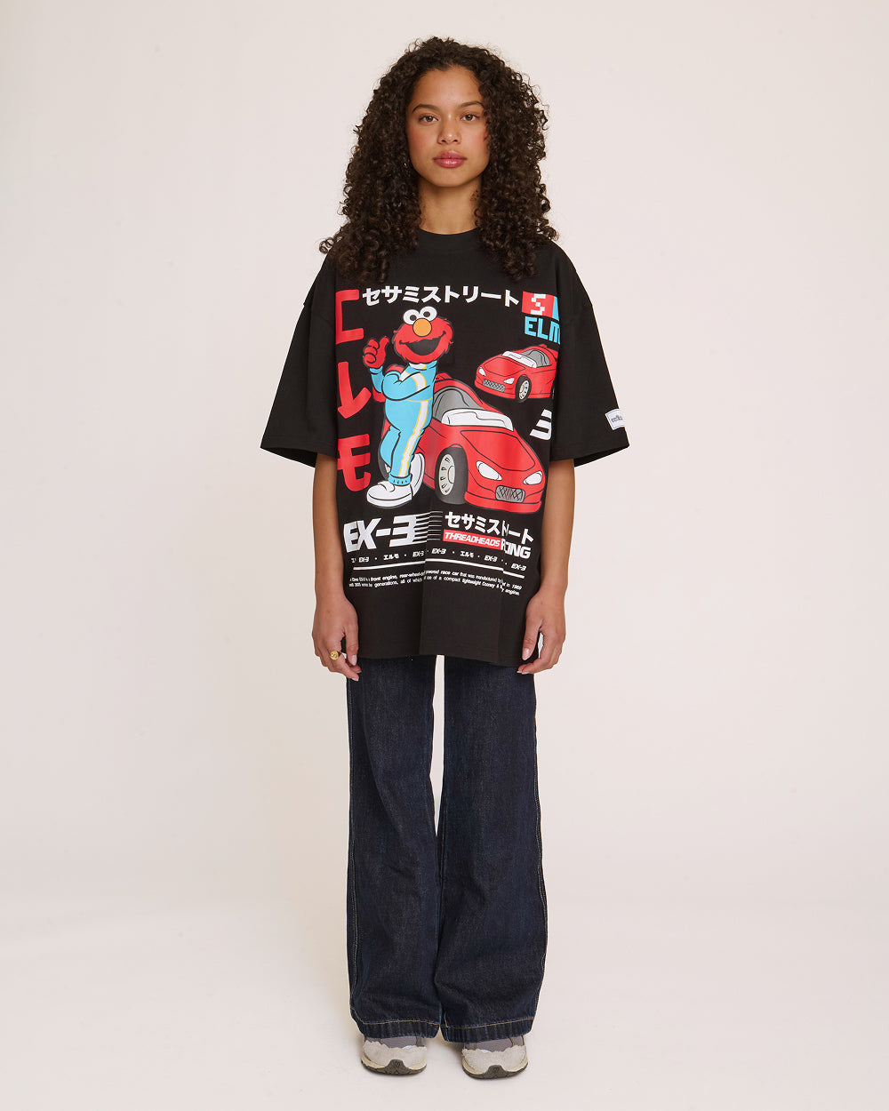 Elmo Tokyo Drift Oversized Tee | Official Sesame Street