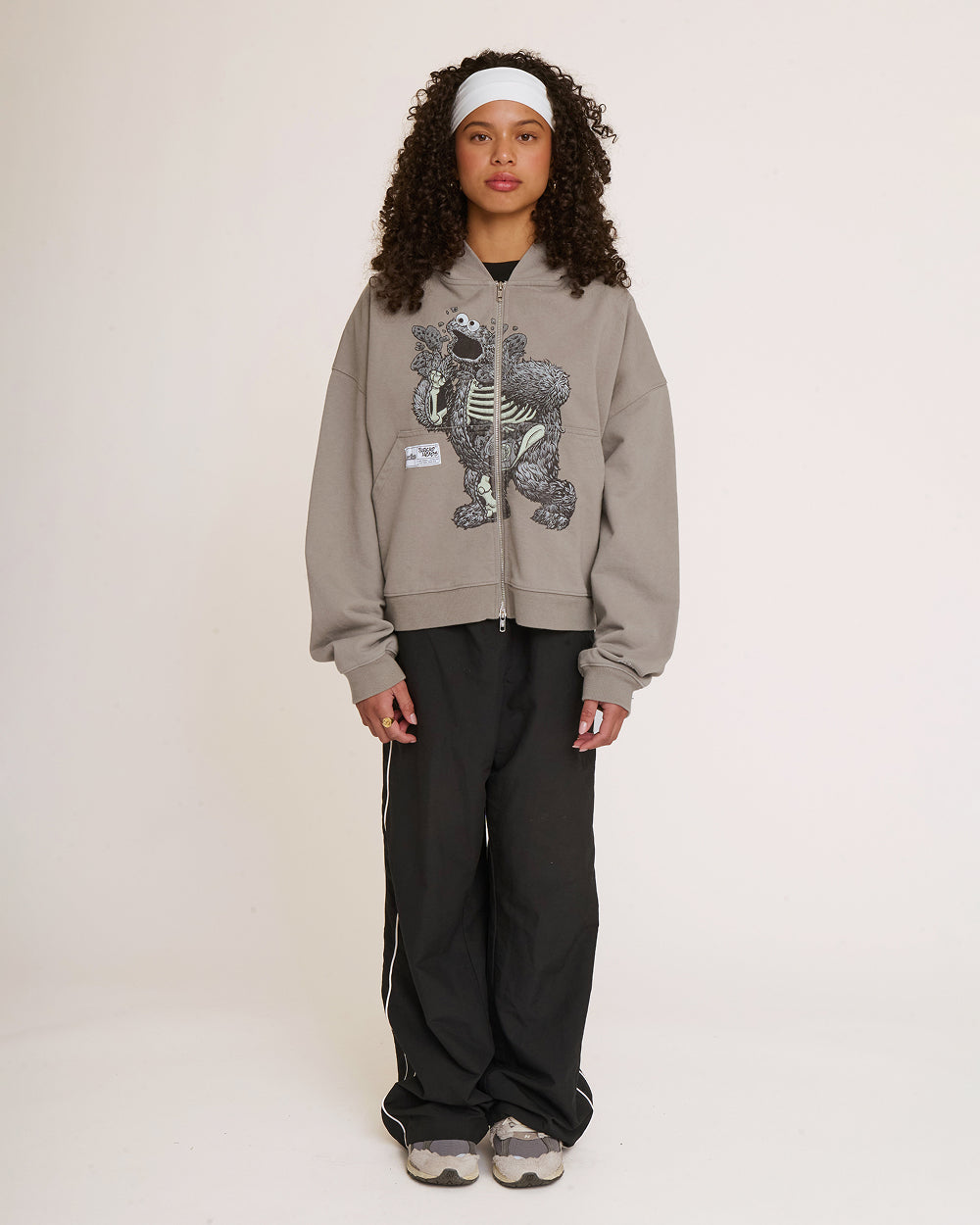 Japanese Cookie Monster Anatomy Hoodie