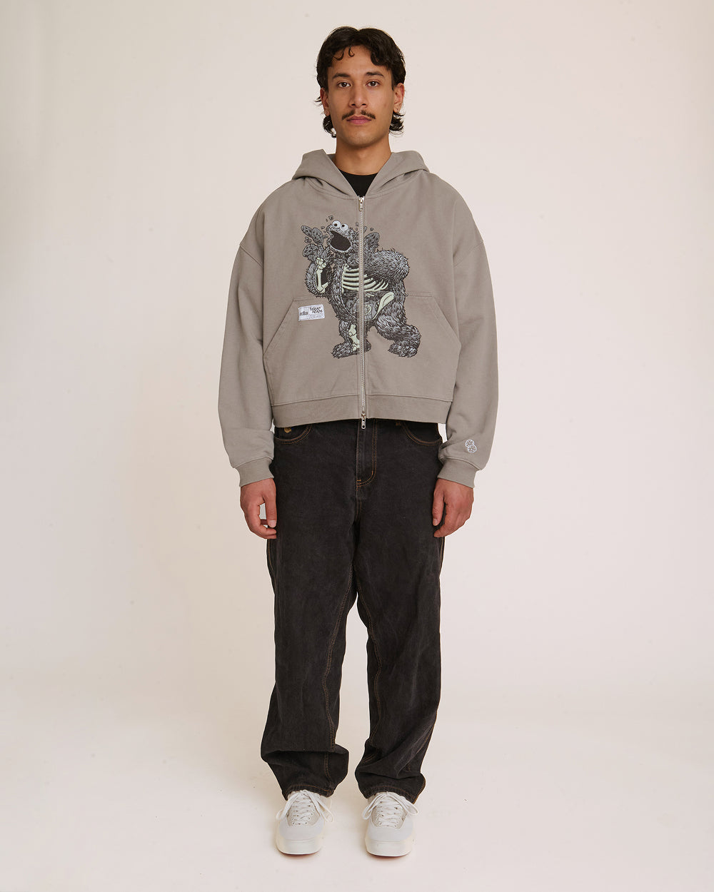 Japanese Cookie Monster Anatomy Hoodie Australia Threadheads Online