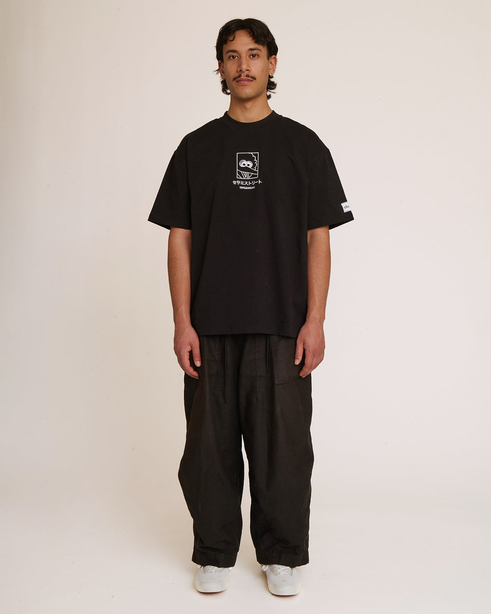 Minimal Japanese Big Bird Oversized Tee | Official Sesame Street