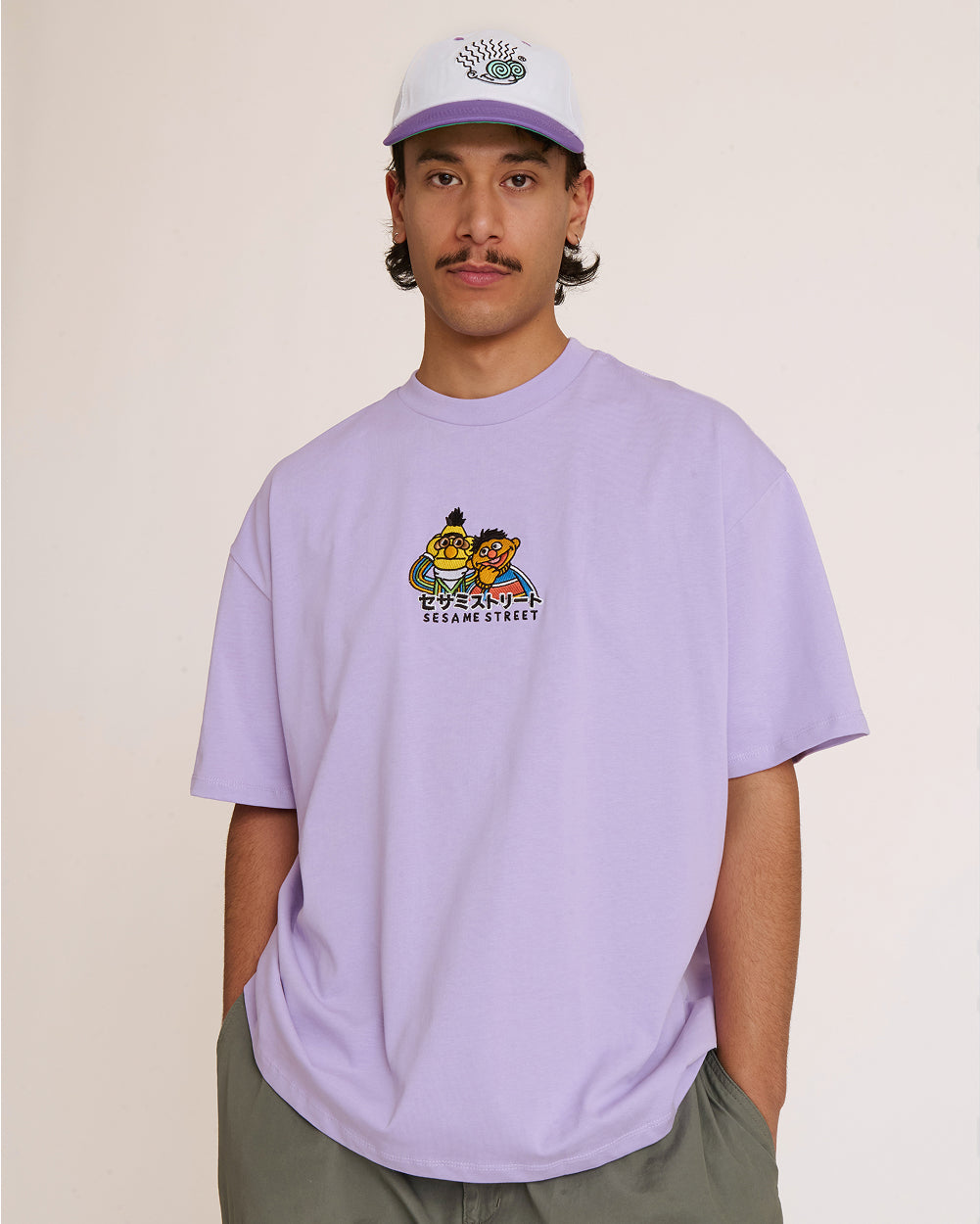 Bert and Ernie Tokyo Recon Oversized Tee | Official Sesame Street