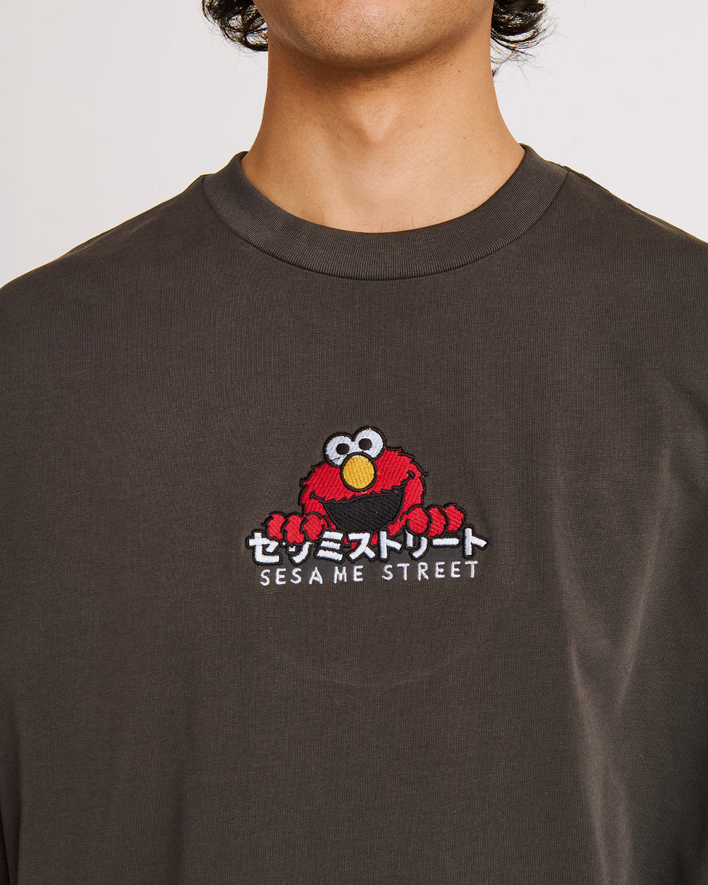 Elmo Red Riot Tokyo Oversized Tee | Official Sesame Street
