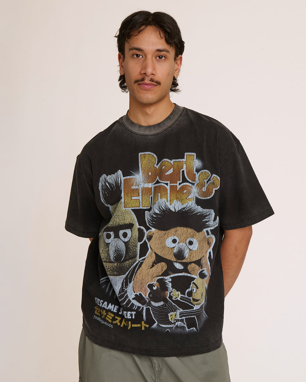 Bert and Ernie Street Patrol Wash Tee | Official Sesame Street
