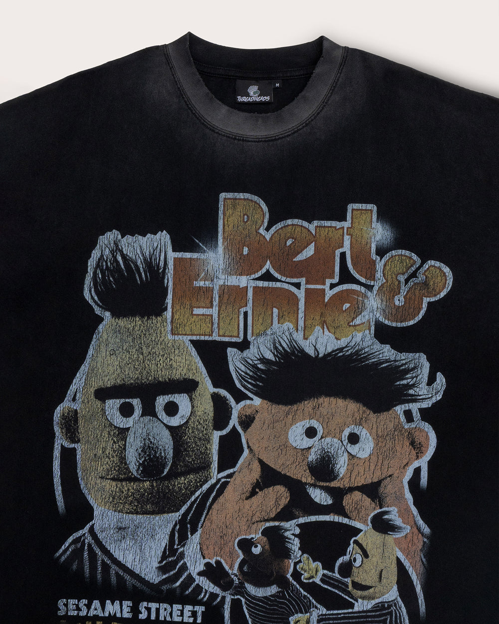 Bert and Ernie Street Patrol Wash Tee