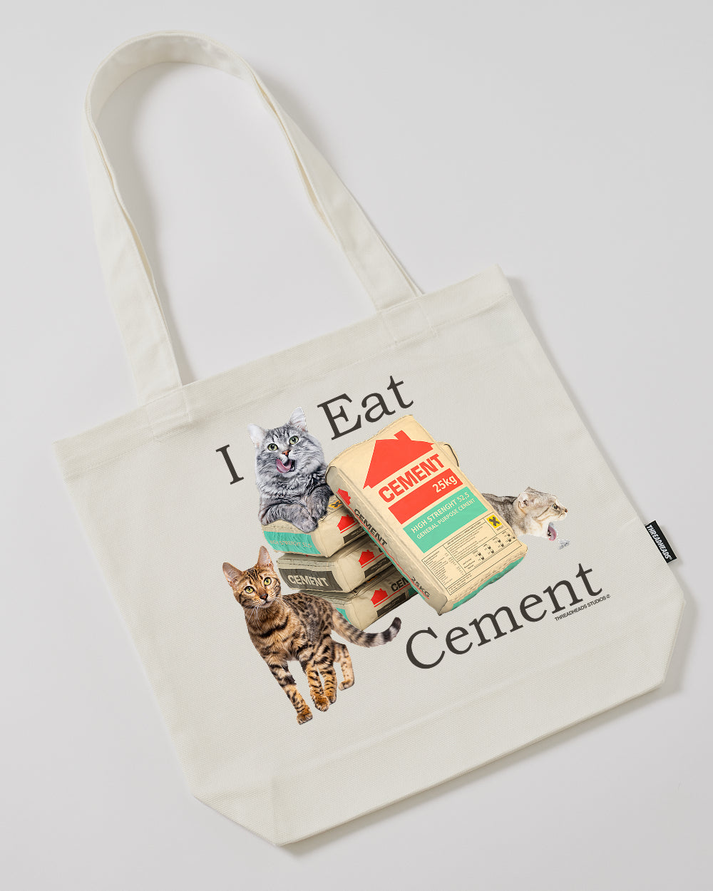 I Eat Cement Tote Bag