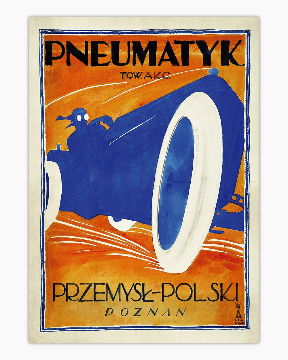 Vintage Poznan Art Print | Wall Art