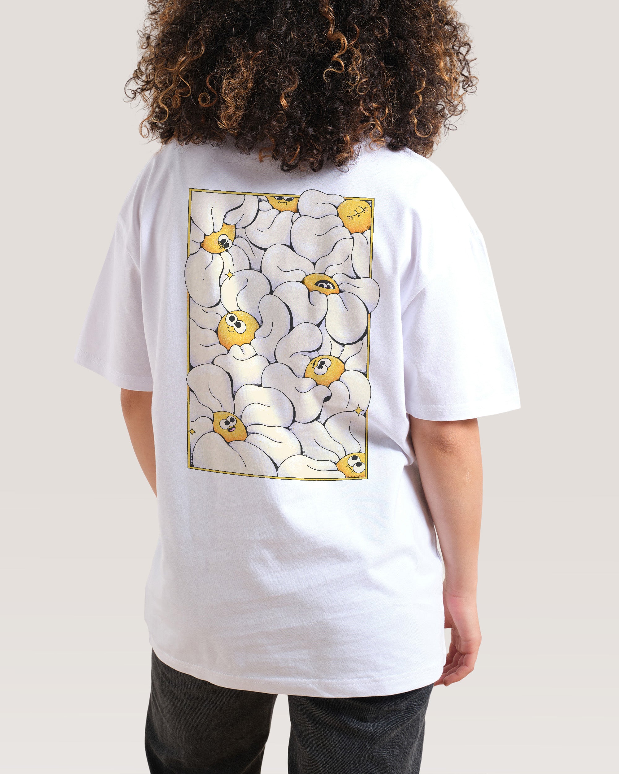 Among the Daisies White T-Shirt