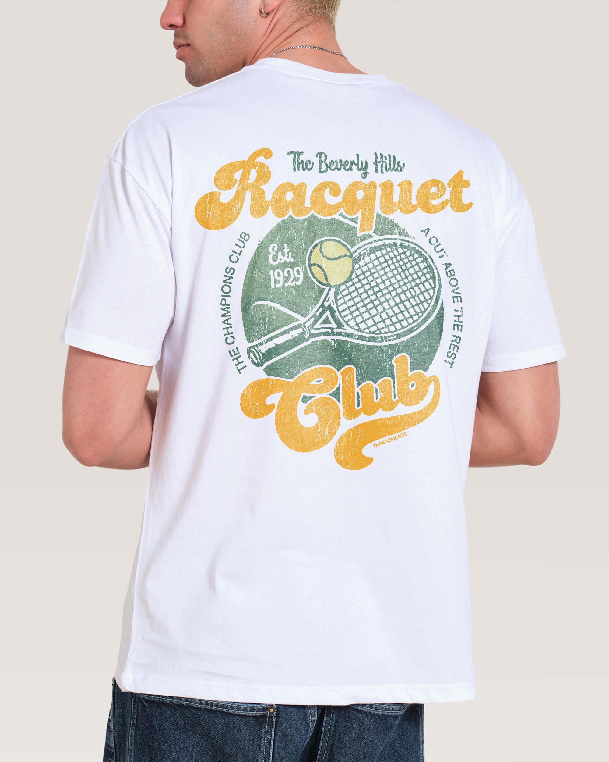 Beverly Hills Racquet Club White T-Shirt
