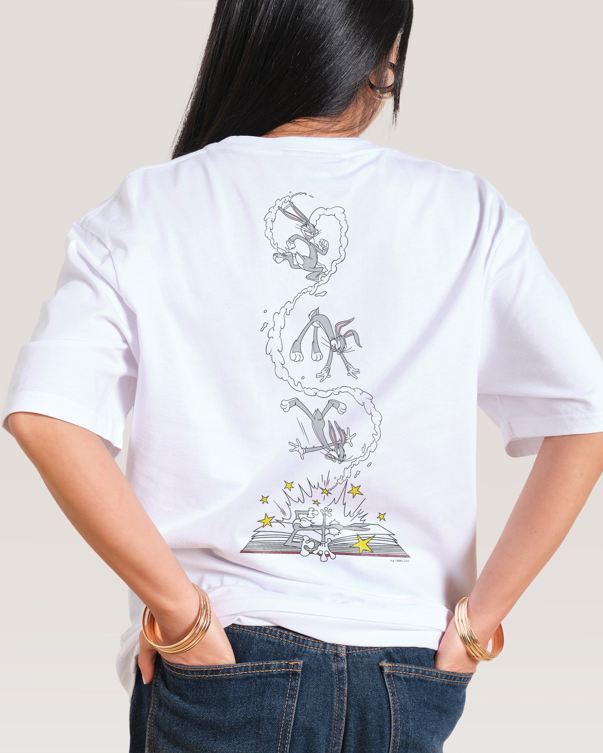 Bugs Bunny Book Crash T-Shirt Australia Threadheads Online