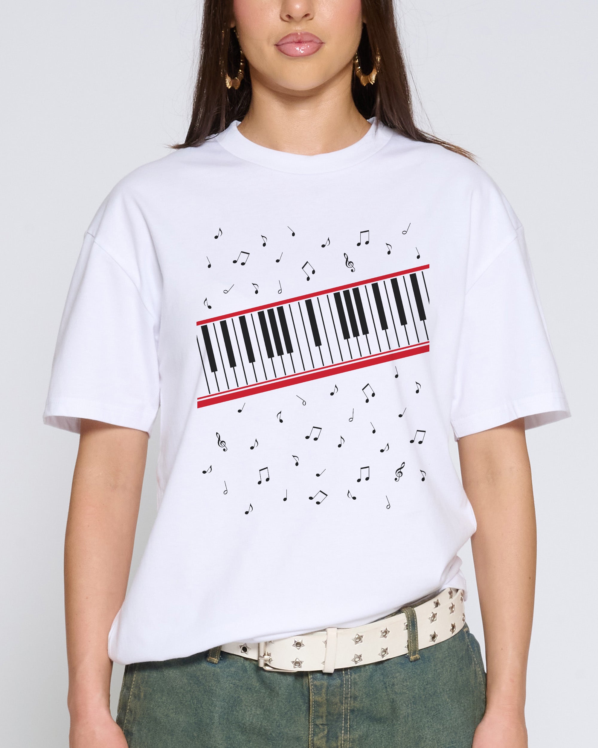 Beat It Piano Keys T-Shirt