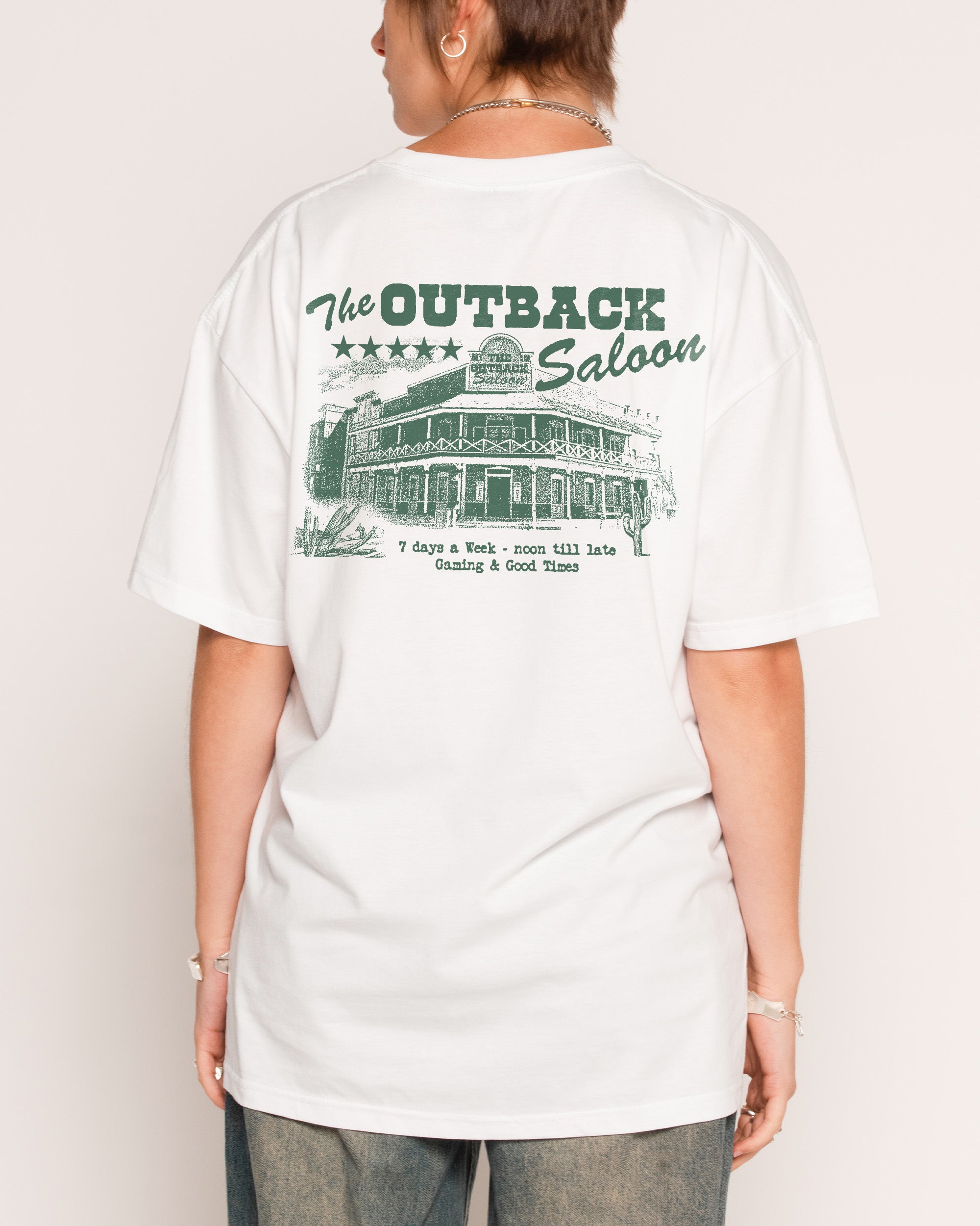 Outback Saloon T-Shirt Australia Threadheads Online