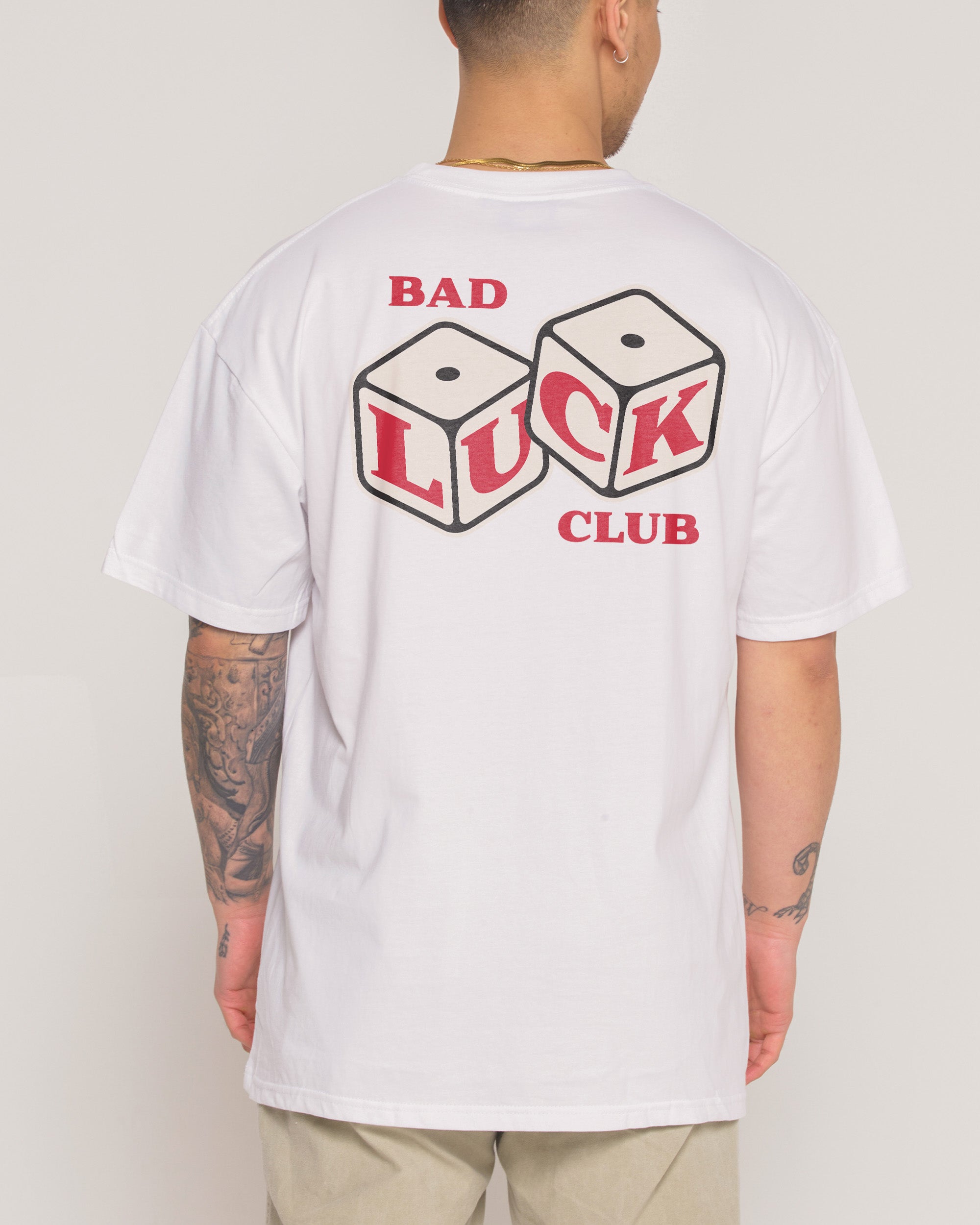 Bad Luck Club White T-Shirt