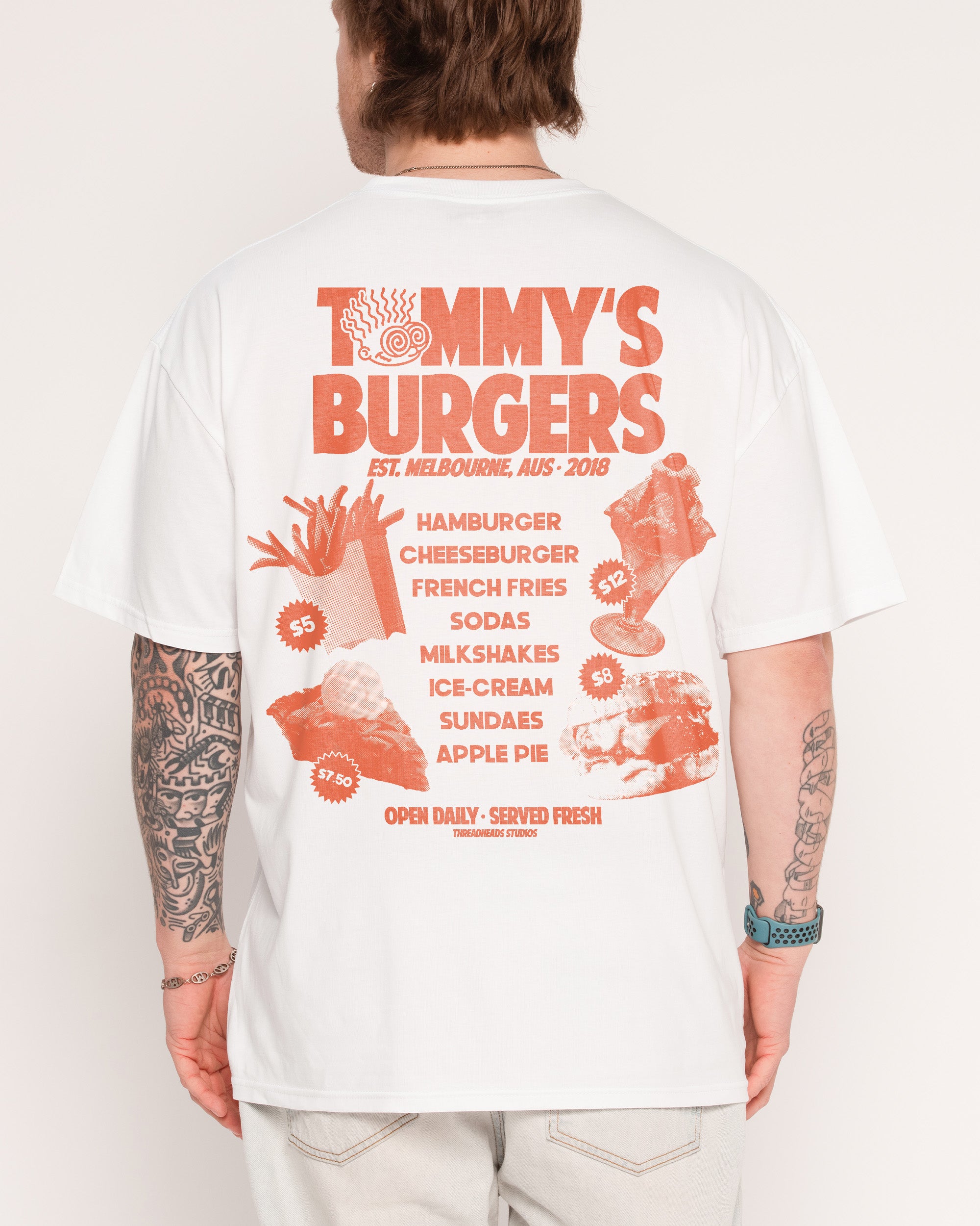 Tommy’s Burgers T-Shirt Threadheads Australia Online