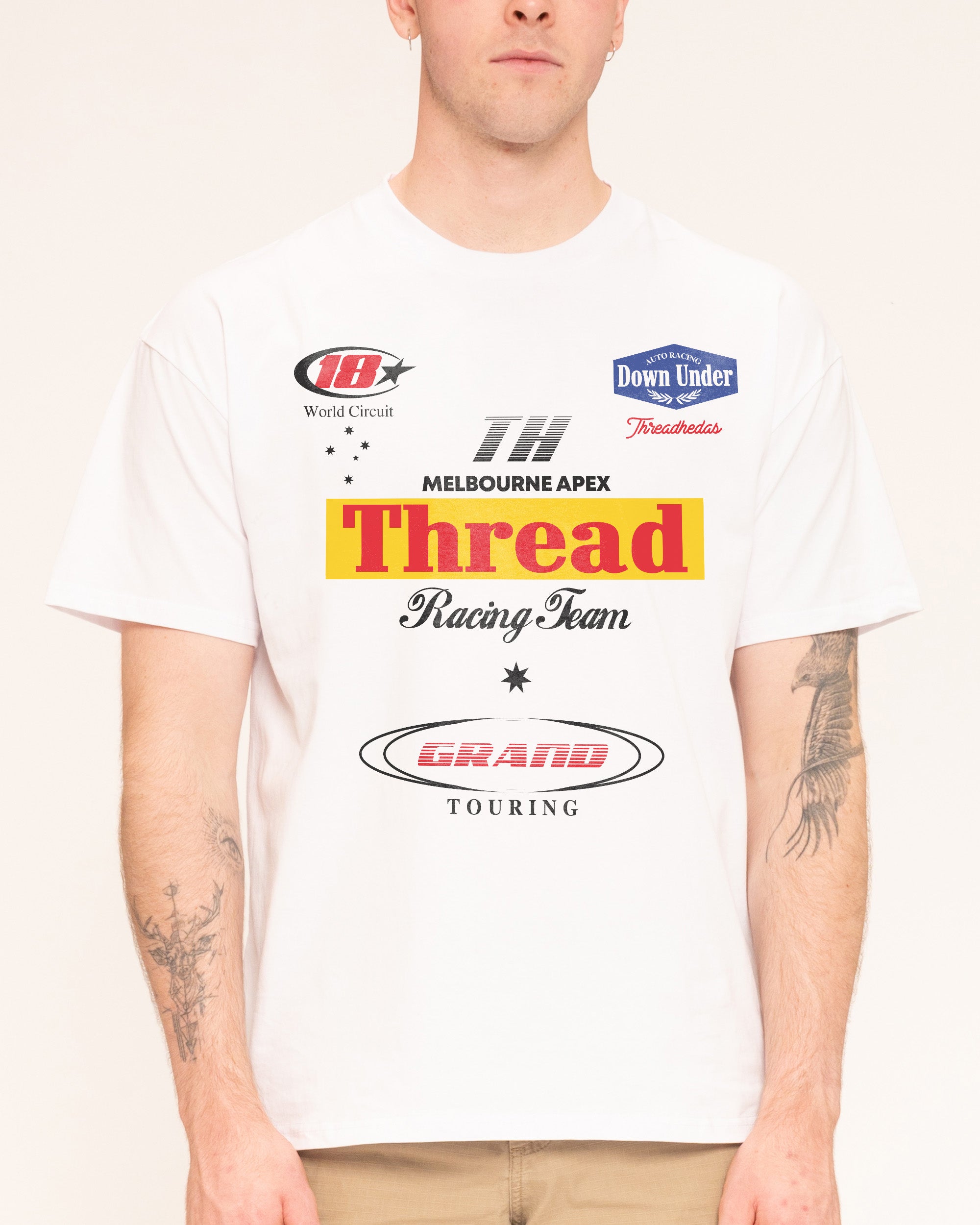 Down Under Apex White T-Shirt