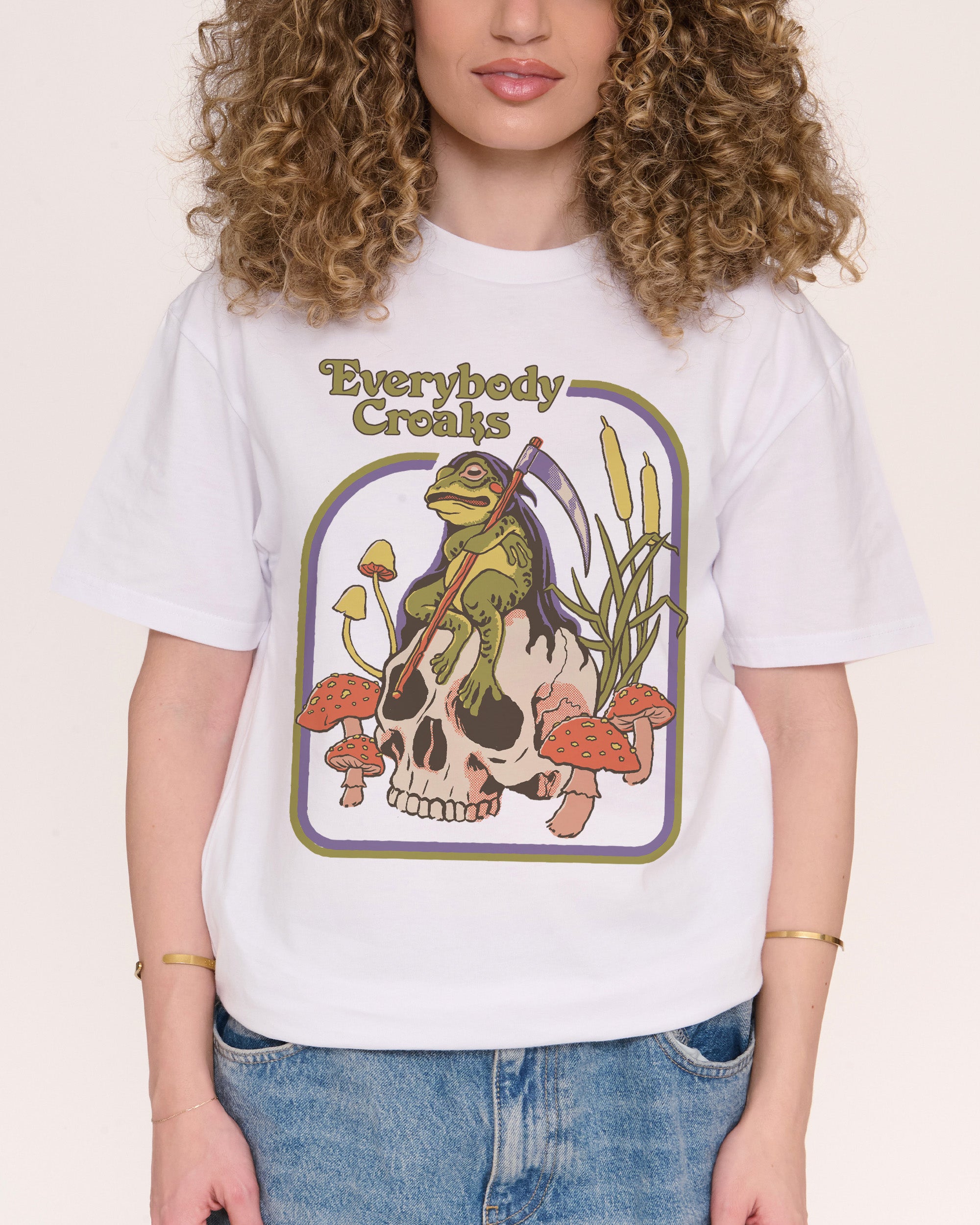 Everybody Croaks T-Shirt | Designed by Steven Rhodes