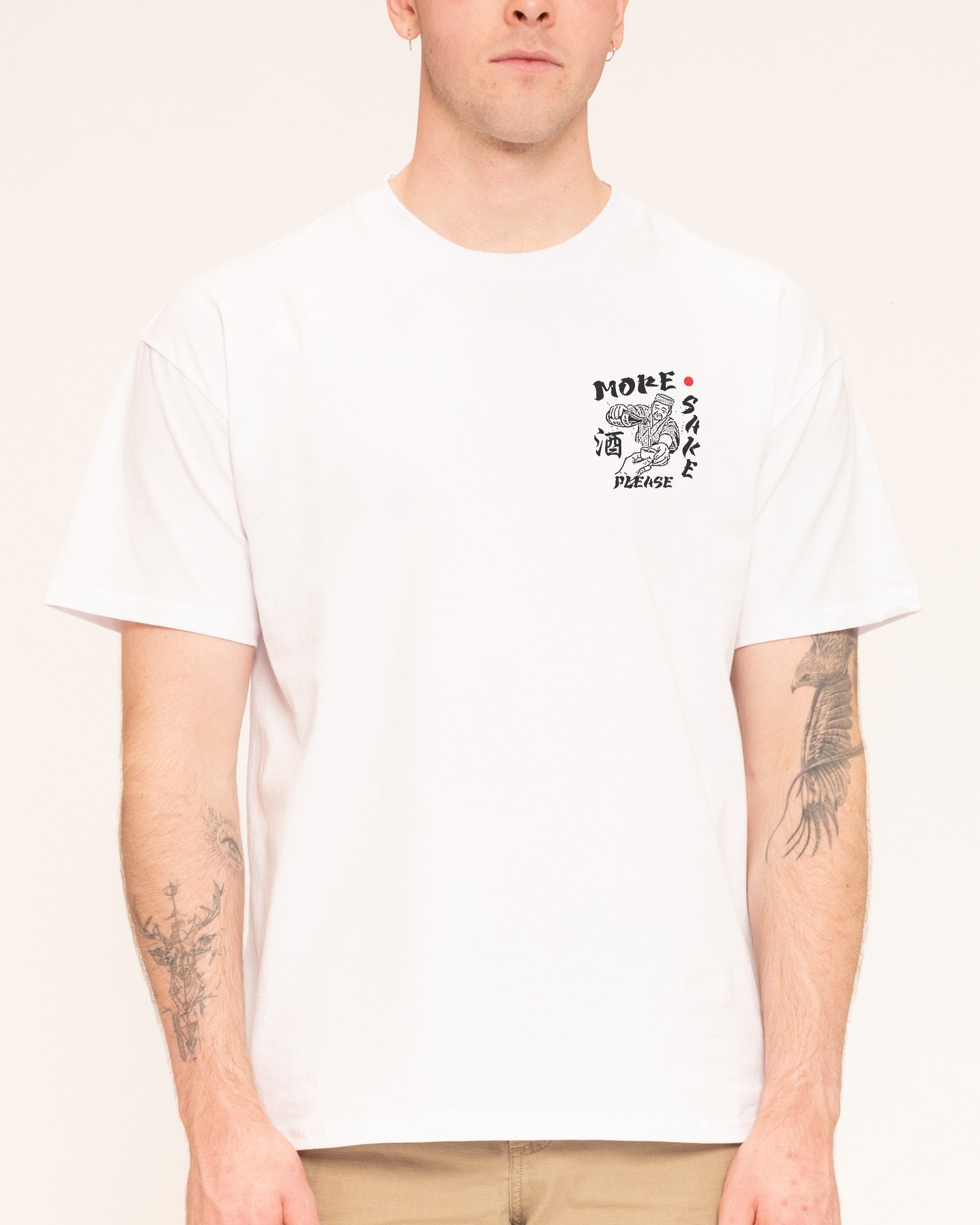 More Sake Please White T-Shirt