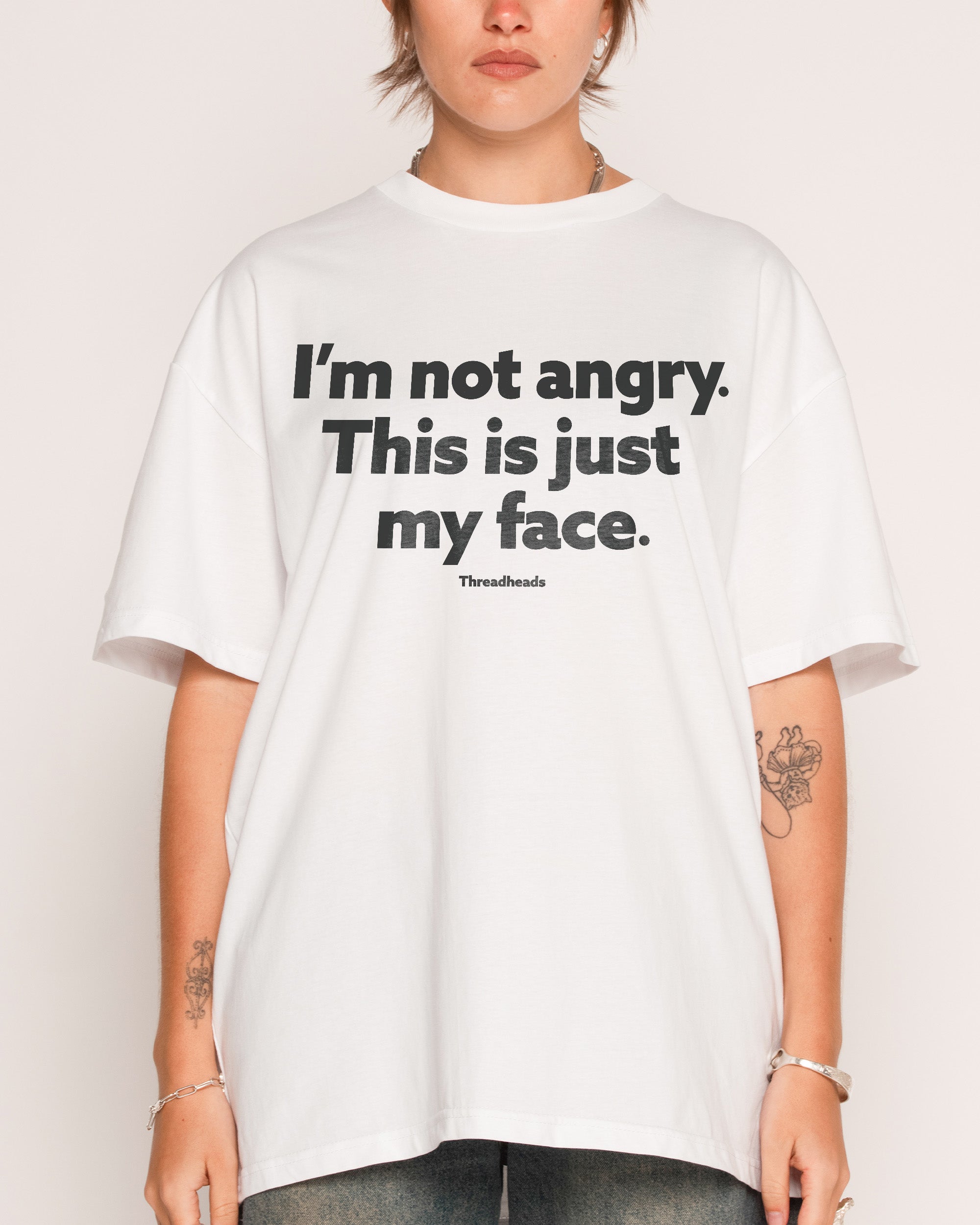 I'm Not Angry T-Shirt | Funny T-Shirt