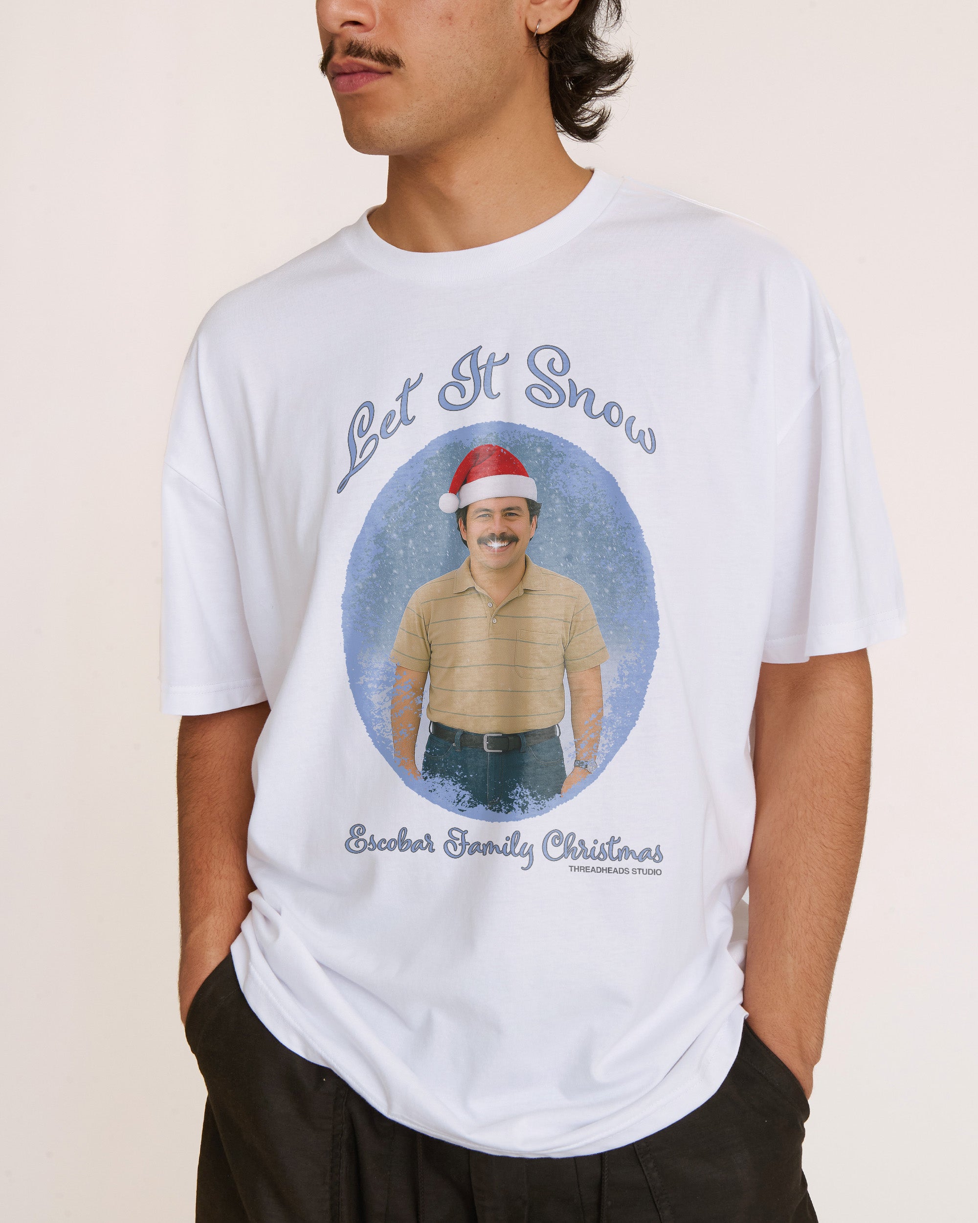 Let It Snow Pablo White T-Shirt